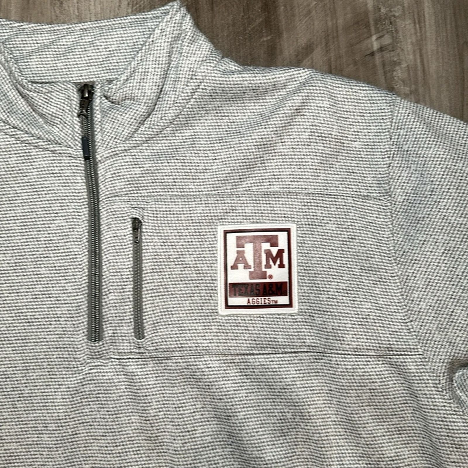 Champion Texas A&M Aggies Champion Fleece Quarter Zip Pullover - XL Size US XL / EU 56 / 4 - 5 Thumbnail