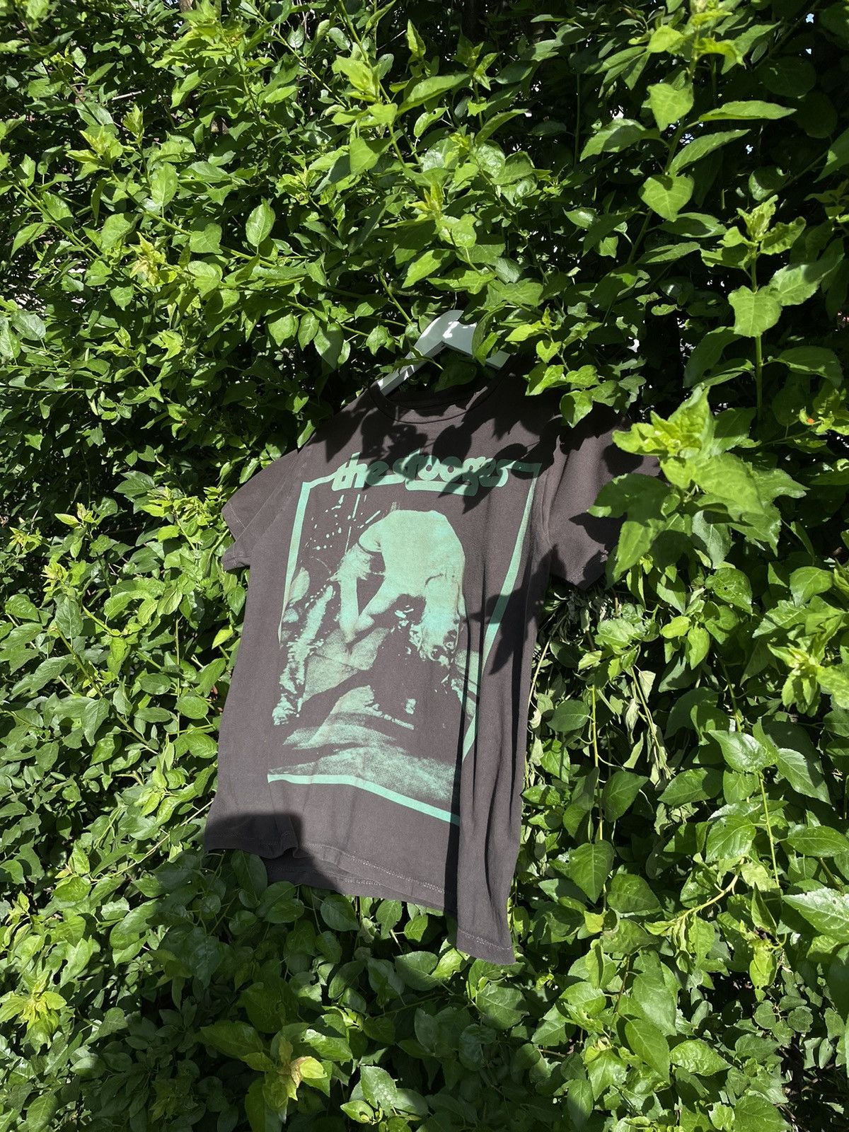 Iggy Pop And The Stooges Profile Pic 1 Con Licencia Camiseta