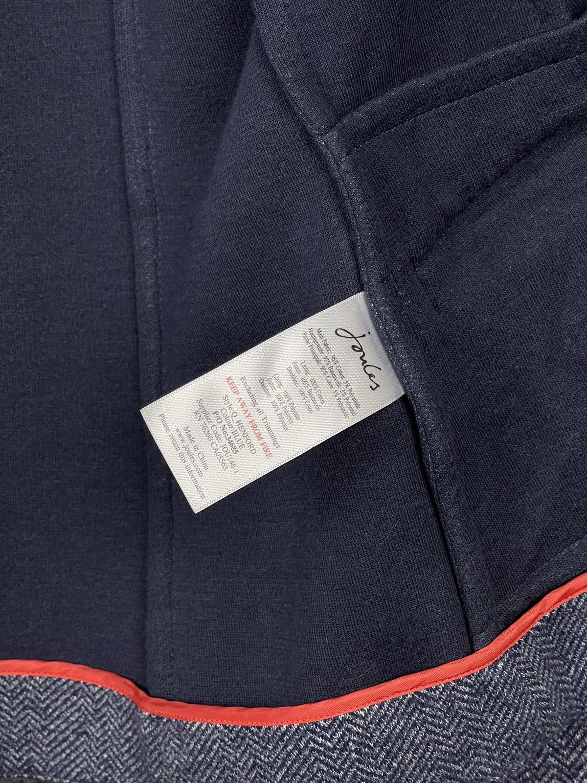 Other Joules Henford Blue Cotton Blazer Jacket Women’s Size M Size M / US 6-8 / IT 42-44 - 15 Thumbnail