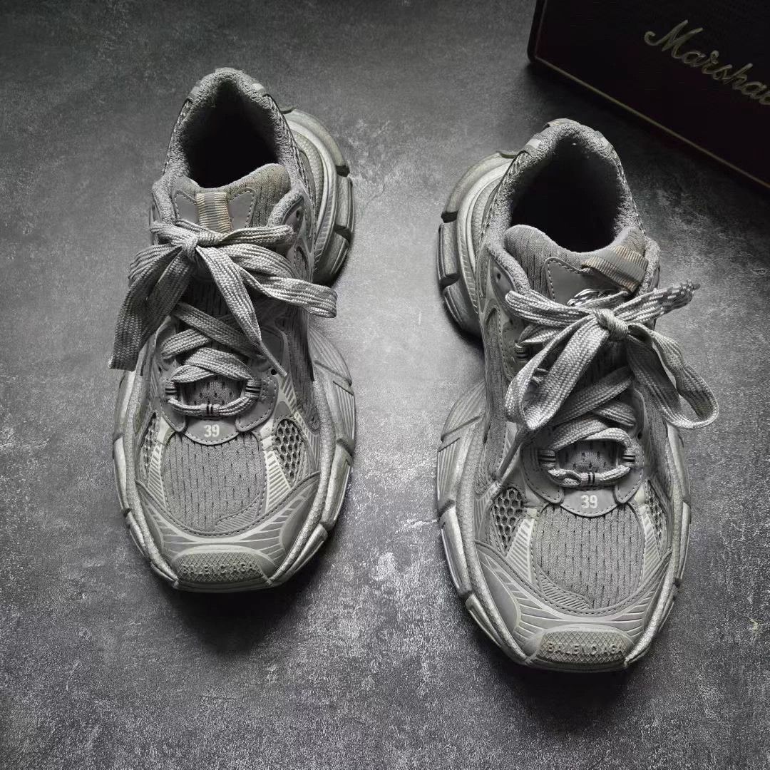 Balenciaga BALENCIAGA 3XL 3M Reflective Gray/White EU39 98New 2Worn Size US 6 / EU 39 - 2 Thumbnail