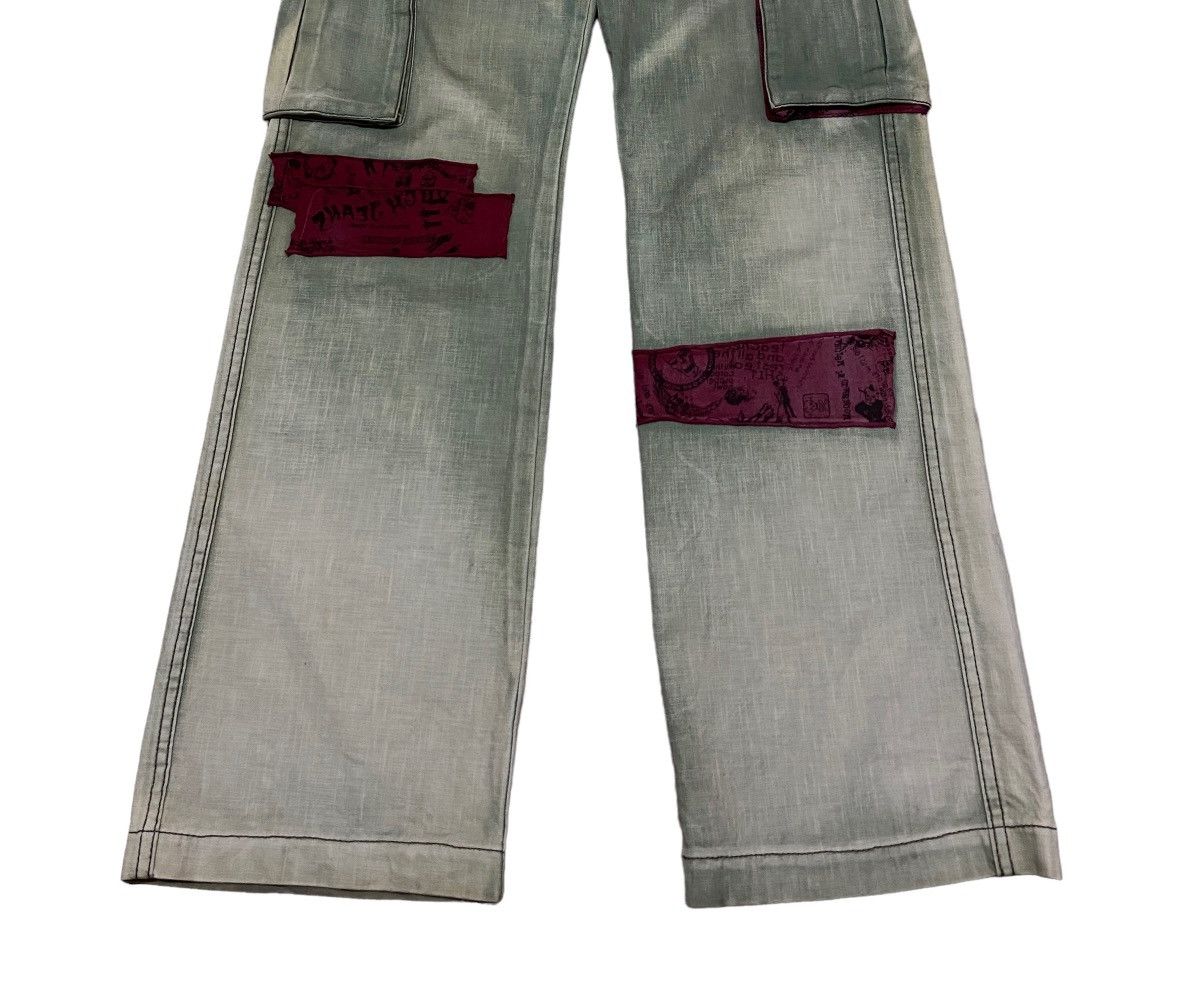 14th Addiction Rare Vintage Tough Jeansmith Tactical Patchwork Pants 2000s Size US 32 / EU 48 - 5 Thumbnail