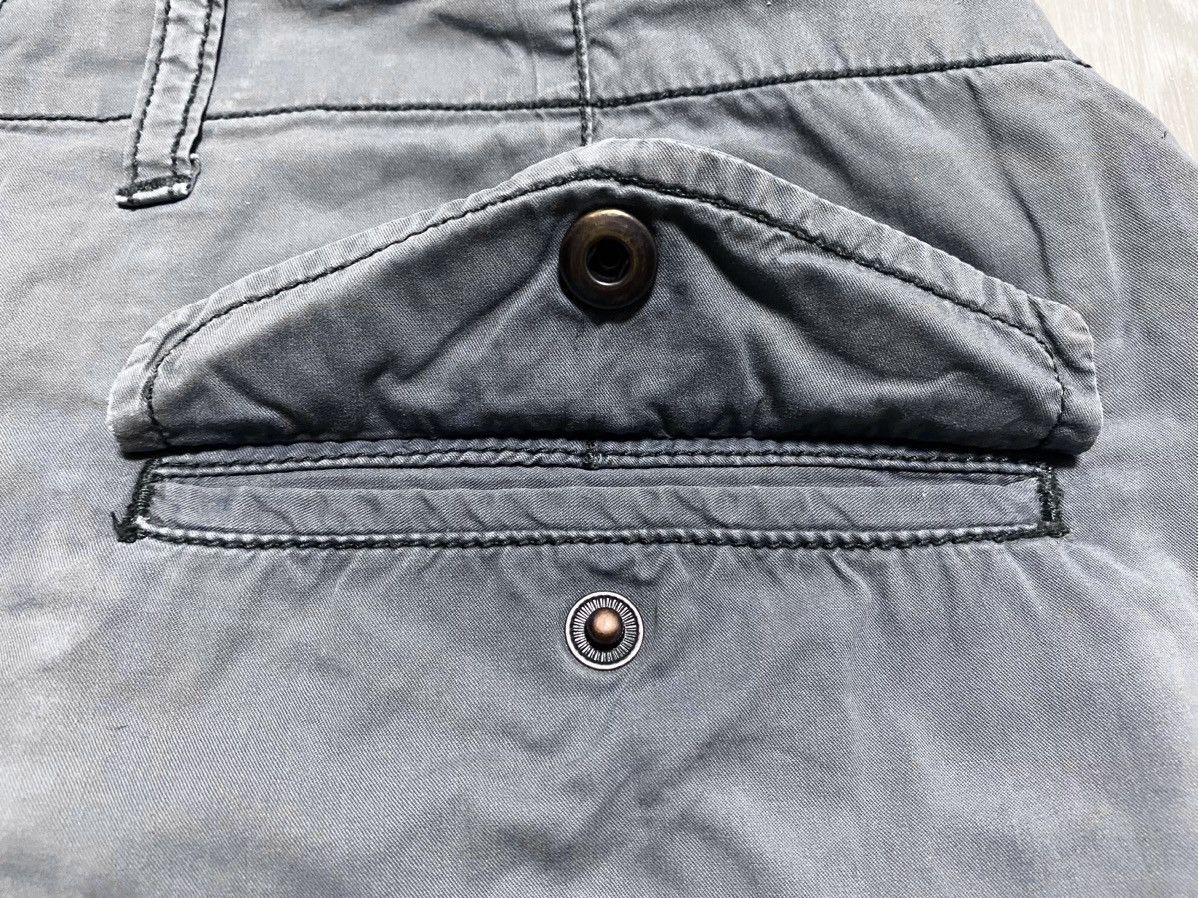 John Varvatos John Varvatos Cotton Chino Shorts Washed Gray Casual Size US 32 / EU 48 - 15 Thumbnail