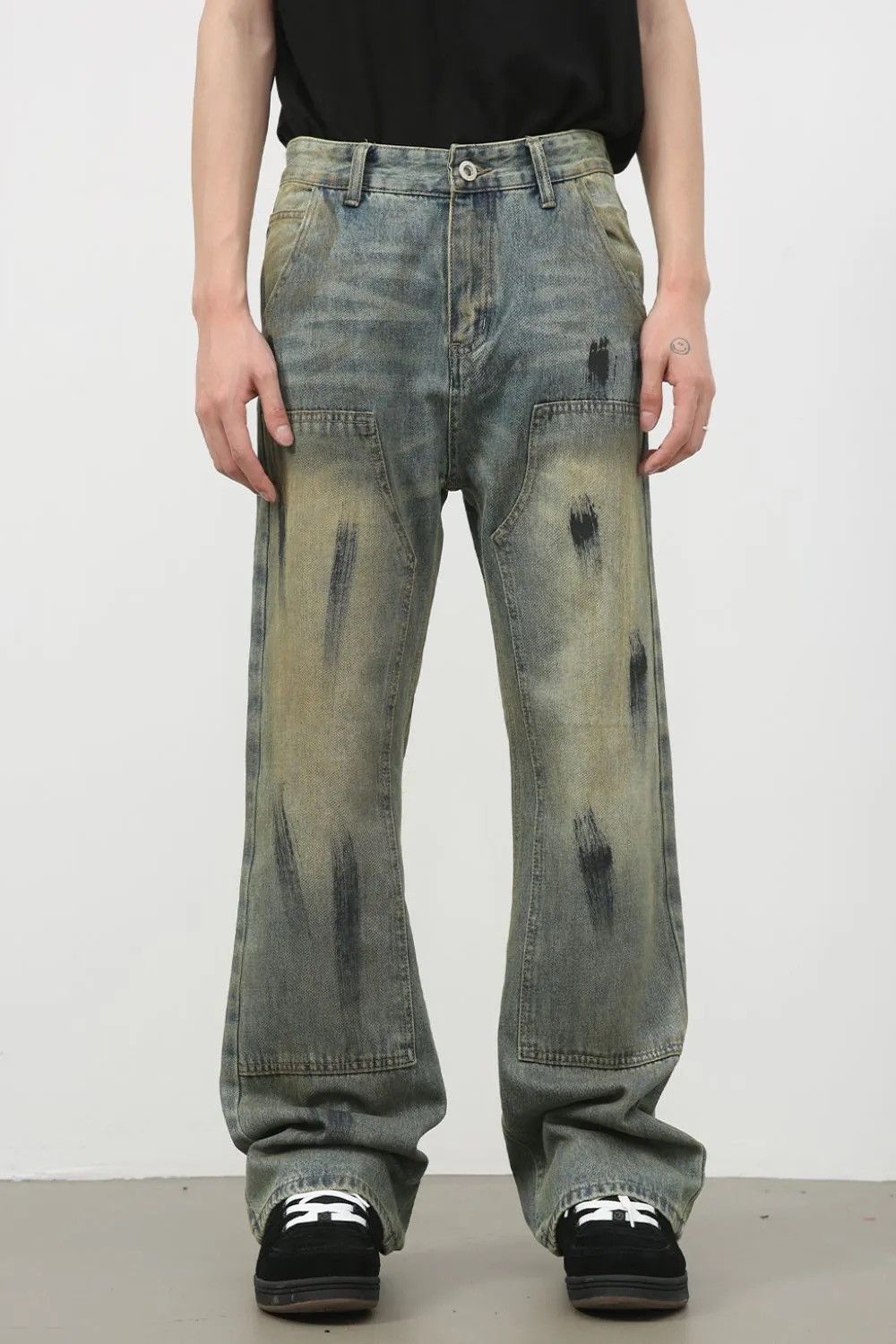 Other Men's Mid Rise Loose Fit Jeans Size US 30 / EU 46 - 1 Thumbnail