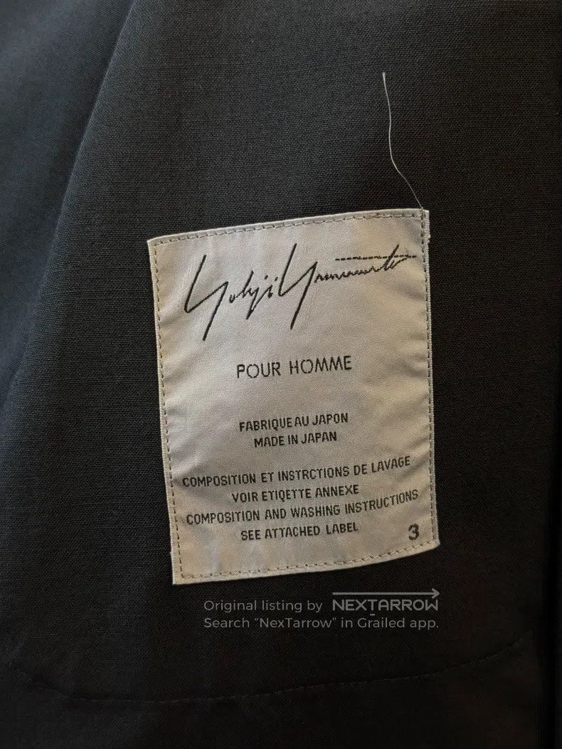 Yohji Yamamoto Yohji Yamamoto 00 SS bad period jacket Size US L / EU 52-54 / 3 - 4 Thumbnail
