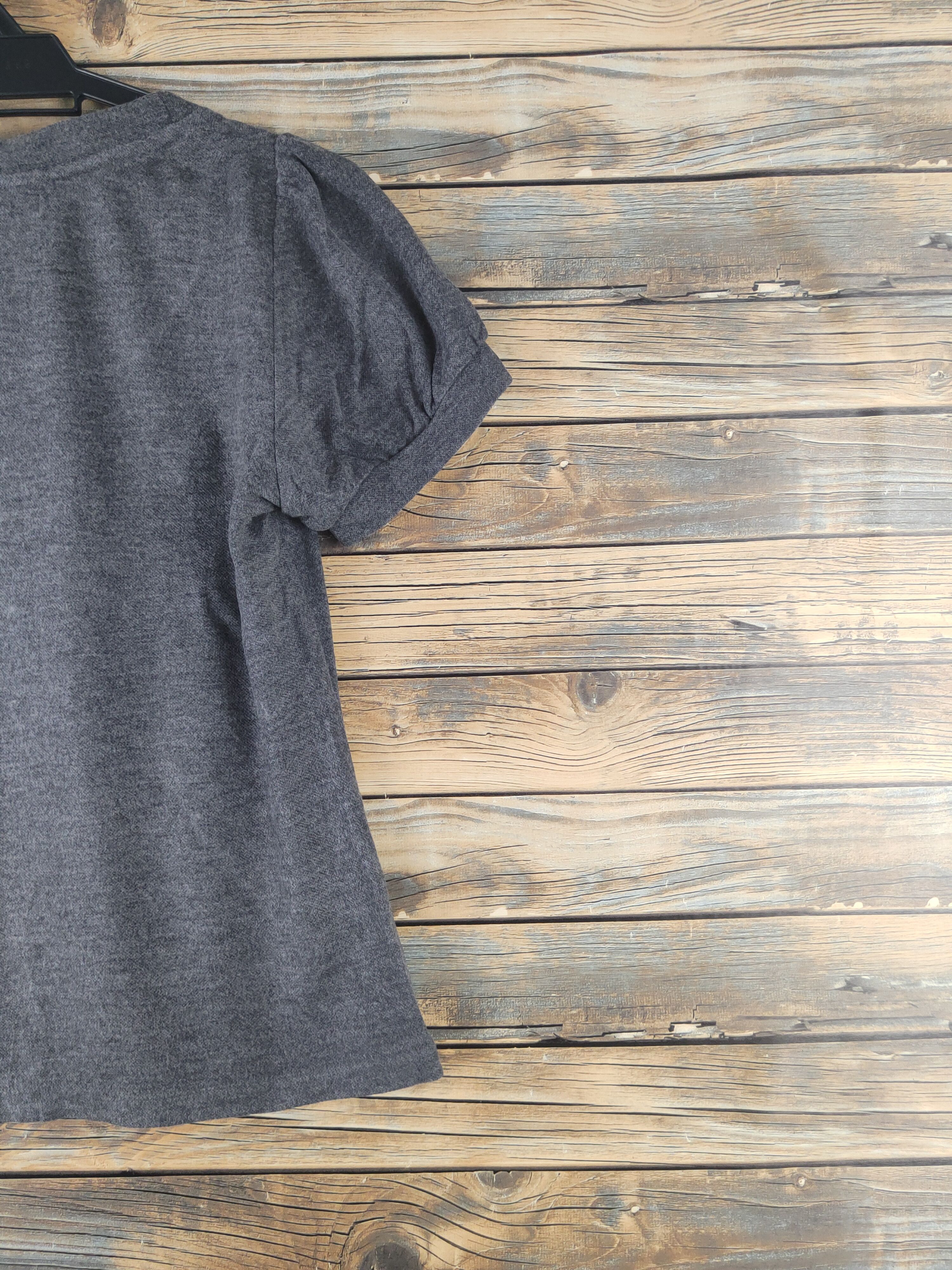 Burberry DL Burberry Dark Gray Short Sleeve T-shirt #2771 Size S / US 4 / IT 40 - 9 Thumbnail