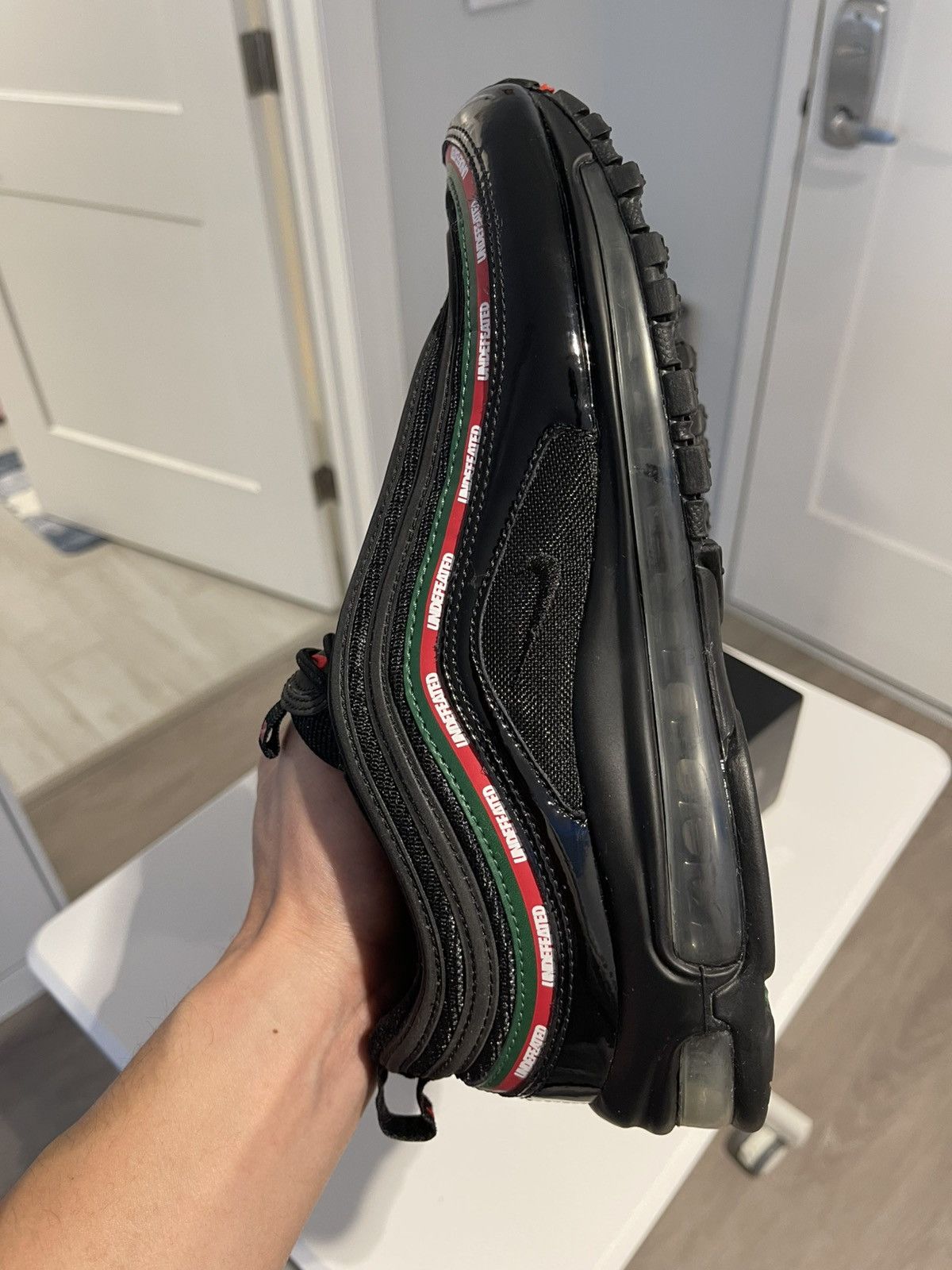 Nike × Undefeated Nike Air Max 97 Undefeated Black Size US 11 / EU 44 - 6 Thumbnail