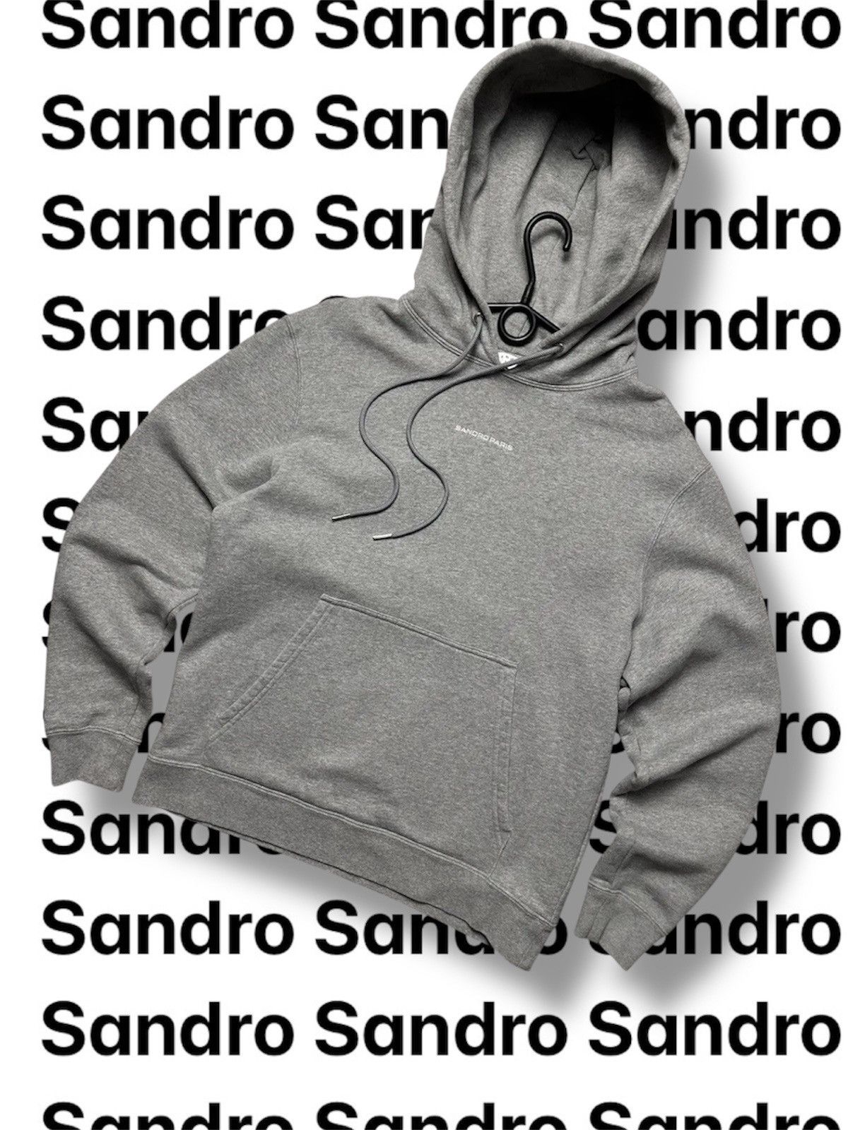 Sandro Sandro Paris hoodie central logo size M Size US M / EU 48-50 / 2 - 1 Thumbnail