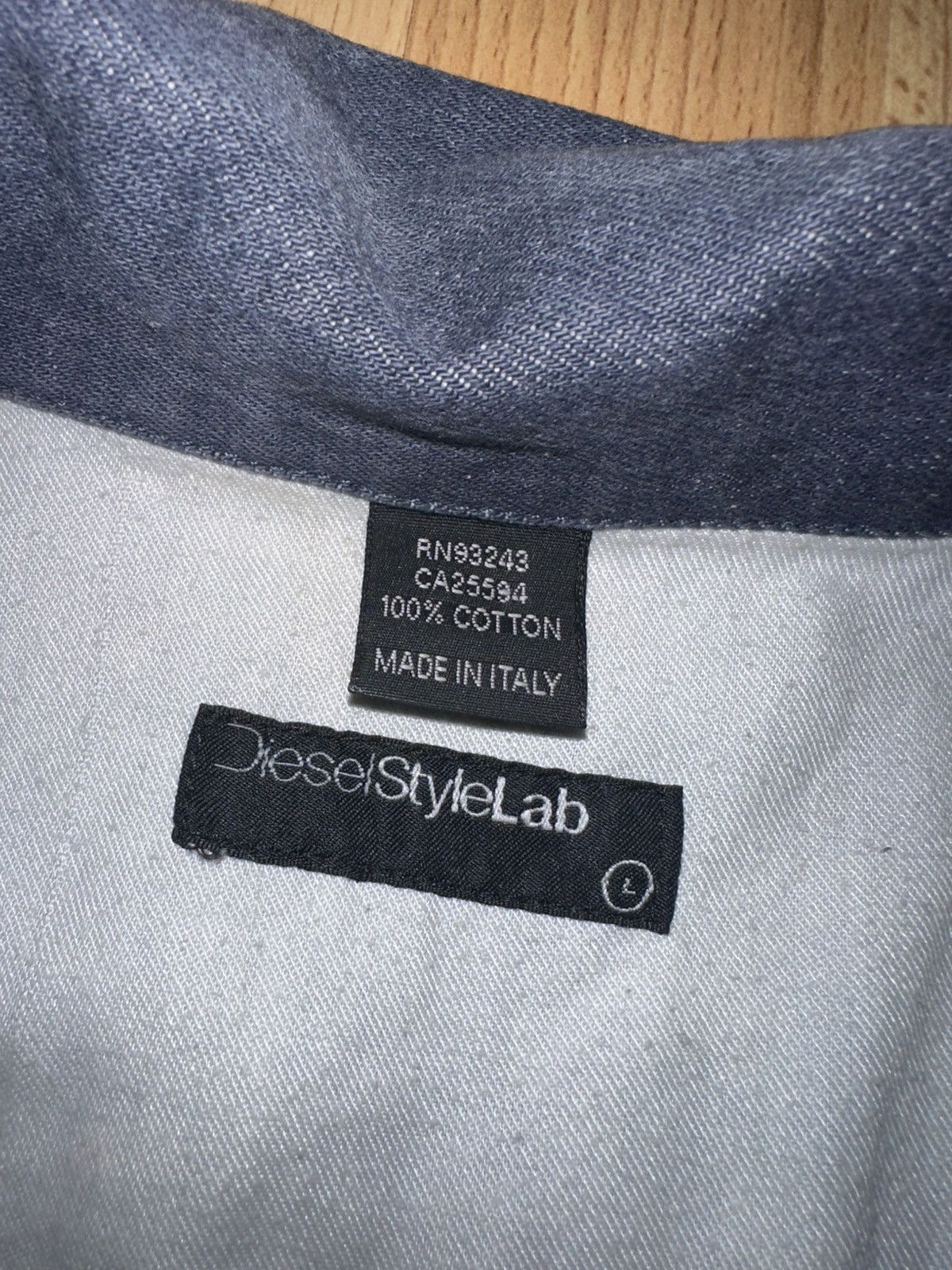 Diesel Diesel StyleLab „240-SLAB” - Made in Italy - 1990s Archive Size US L / EU 52-54 / 3 - 6 Thumbnail