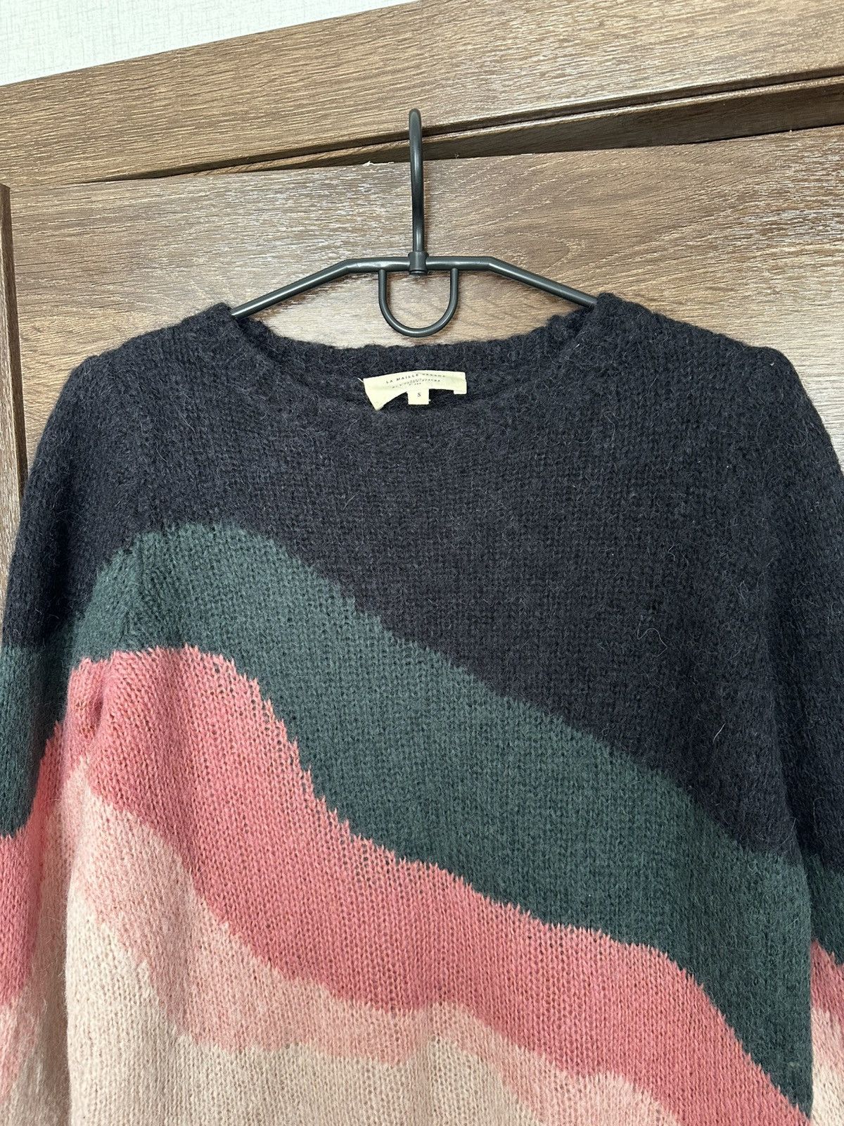 Sezane La Maille Sezane Alpaca Mohair Knit Sweater Pullover Size S / US 4 / IT 40 - 8 Thumbnail