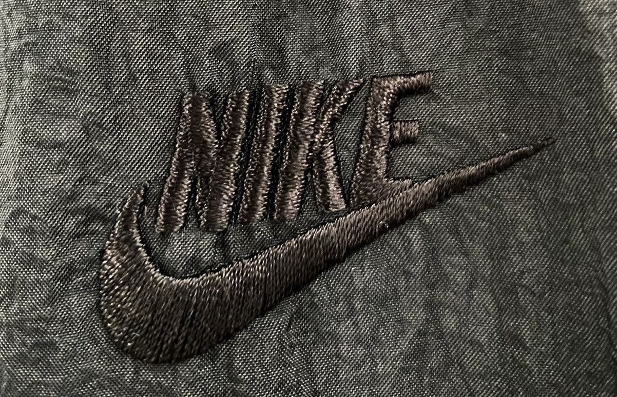 Nike VTG 90’s Nike Spellout Grey Tag Pleated Windbreaker Pants XL Size US 40 / EU 56 - 3 Thumbnail