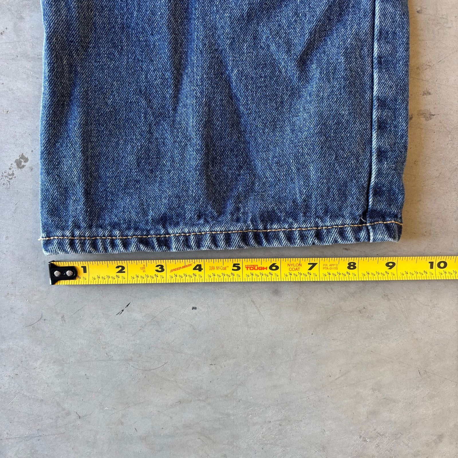 Aeropostale Vintage Faded Washed Distressed Bootcut Jeans Size US 34 / EU 50 - 3 Thumbnail