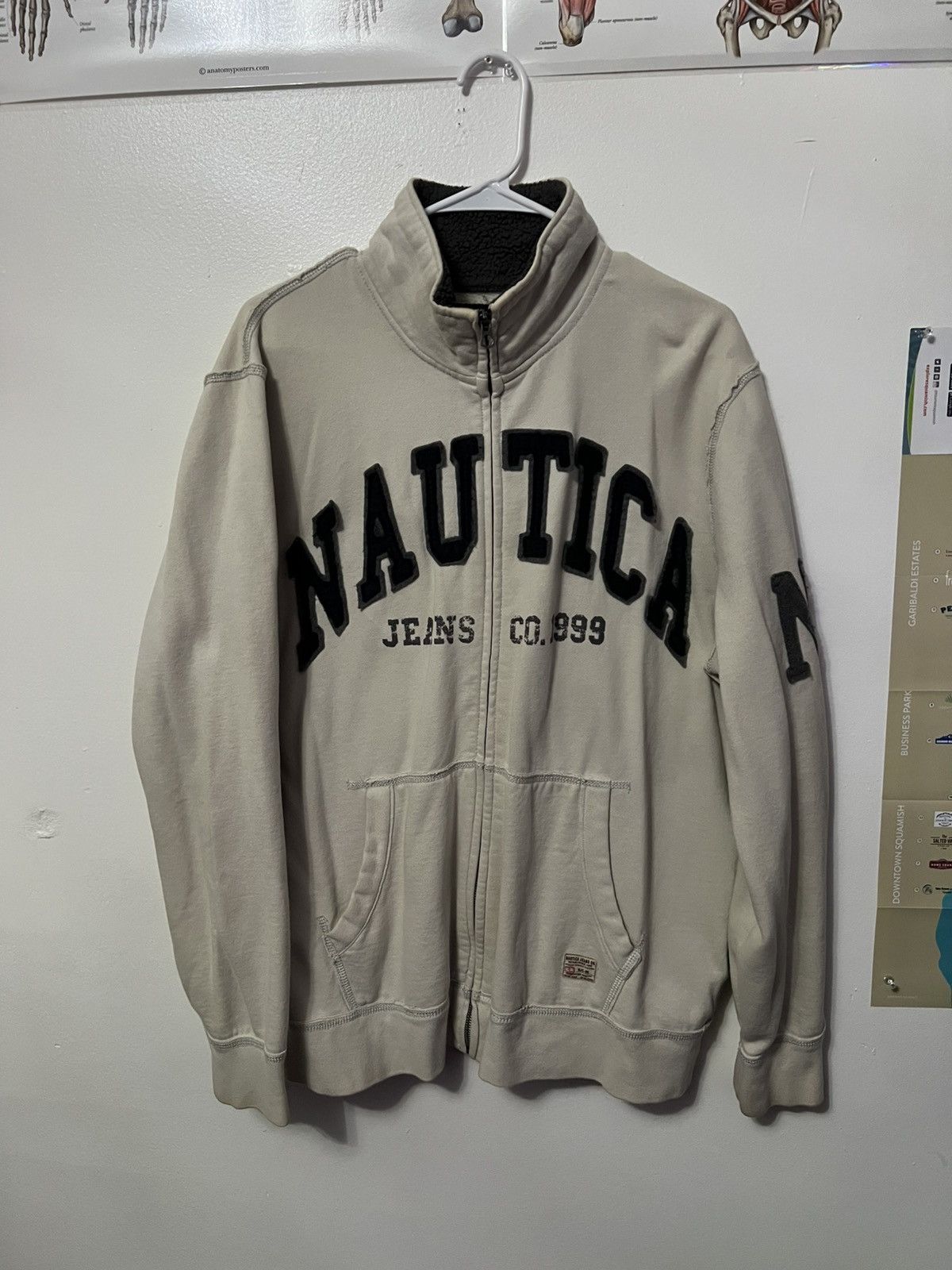 Nautica × Vintage Nautica Y2K Zip Up Size US L / EU 52-54 / 3 - 1 Thumbnail
