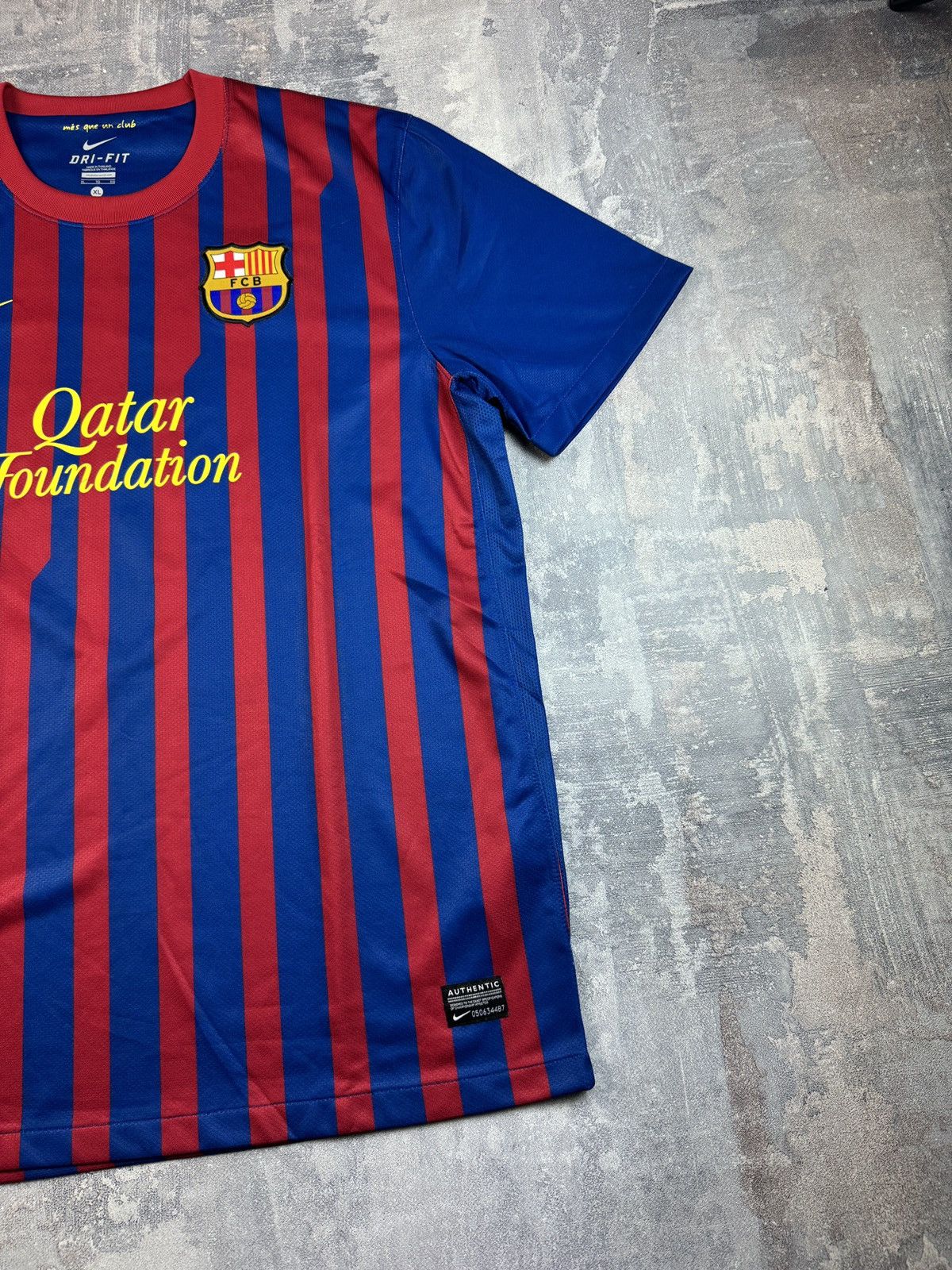 Nike FC Barcelona Nike Soccer Jersey Football 2012 Home Size US XL / EU 56 / 4 - 3 Thumbnail