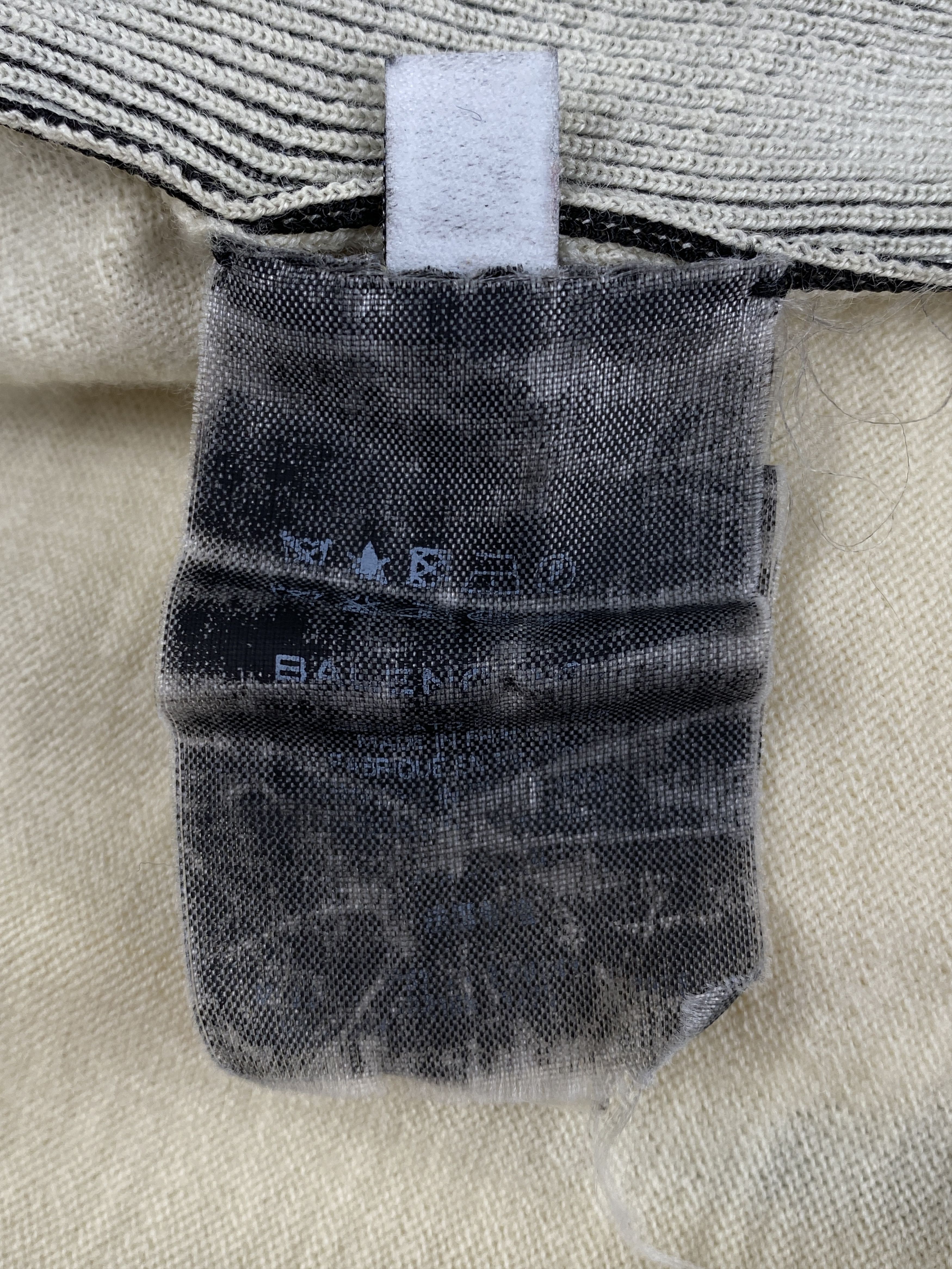 Balenciaga Nicolas Ghesquiêre Womens Ribbed Turtle Neck Size S / US 4 / IT 40 - 16 Thumbnail