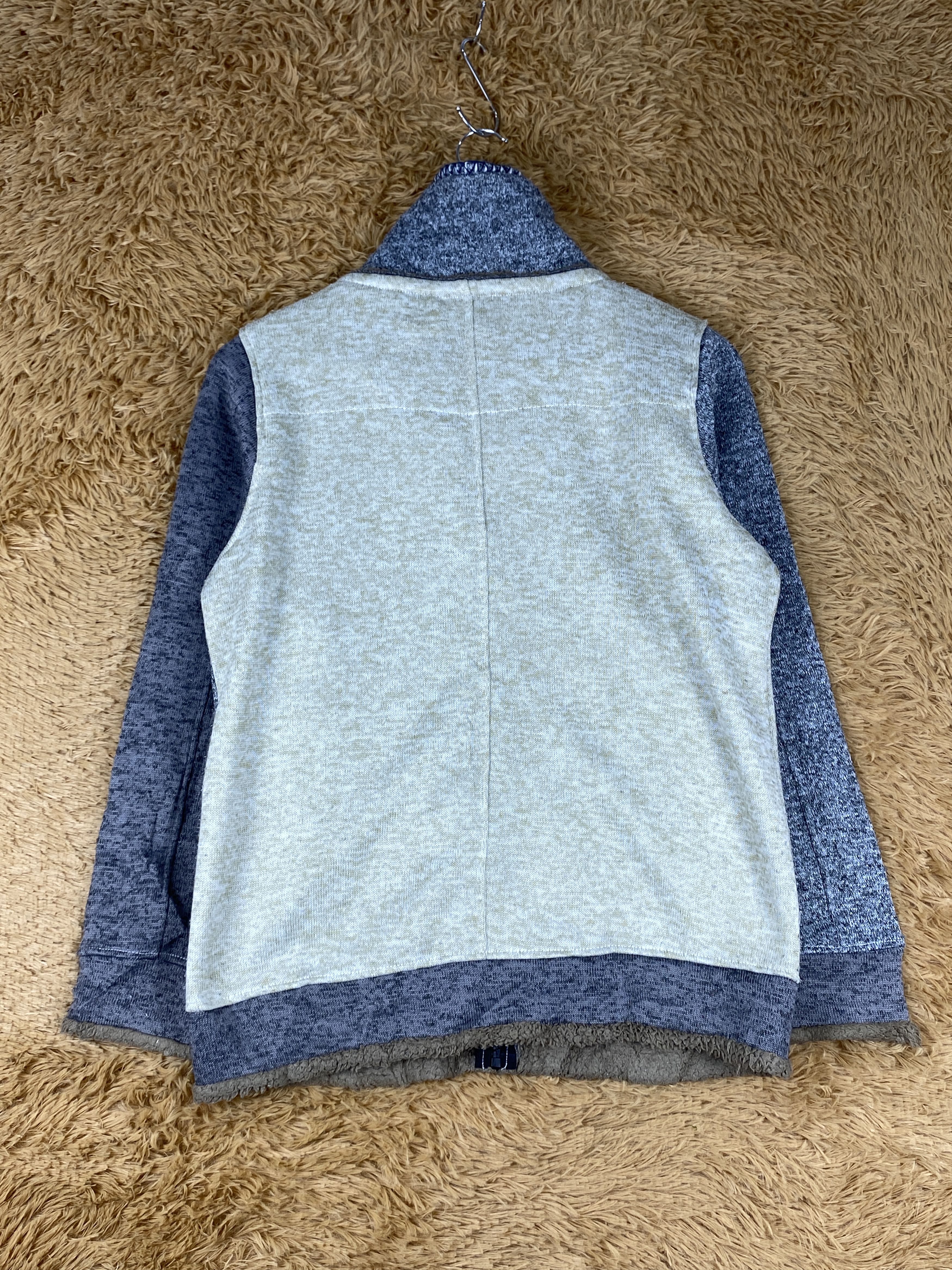 Japanese Brand Vintage Culture Mix Fleece Zip Up Jacket J1824 Size US S / EU 44-46 / 1 - 6 Thumbnail