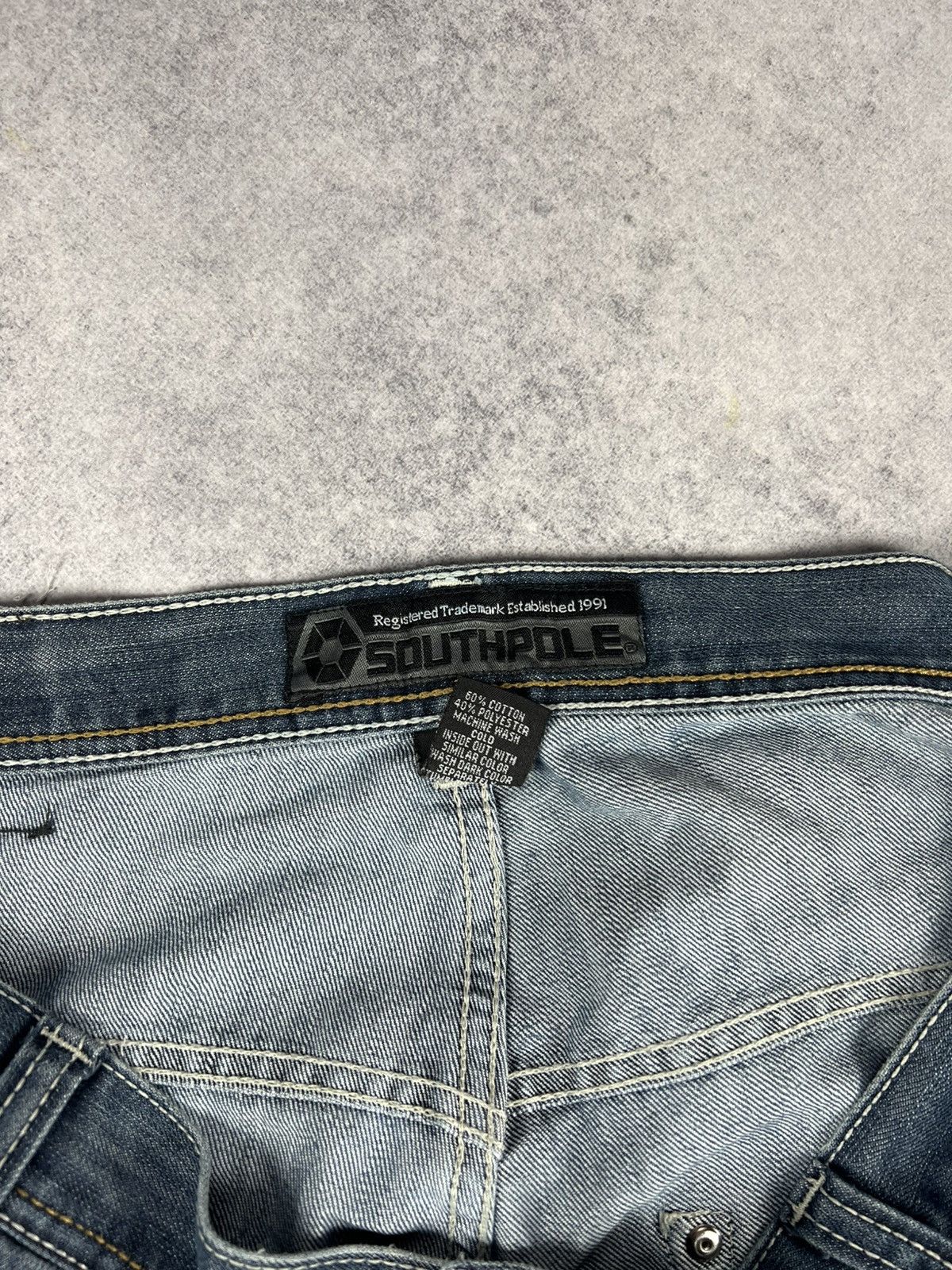 Southpole Vintage Y2K Southpole Baggy Parachute Rap Hip Hop Jeans Size US 44 / EU 60 - 7 Thumbnail