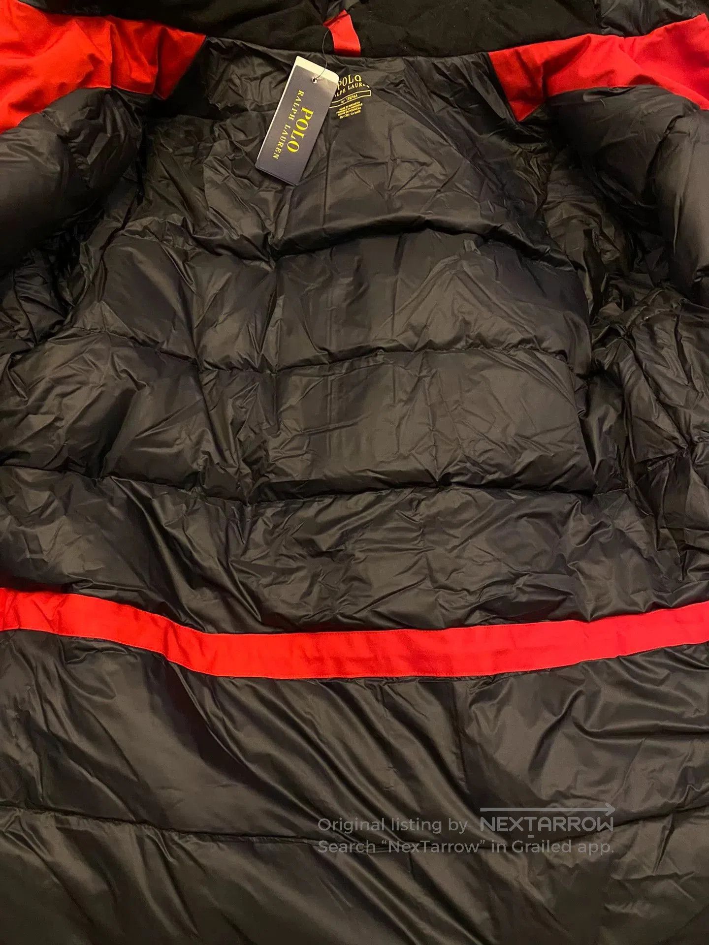 RRL Ralph Lauren RRL Red Fur-Lined Down Jacket. Size US M / EU 48-50 / 2 - 7 Thumbnail