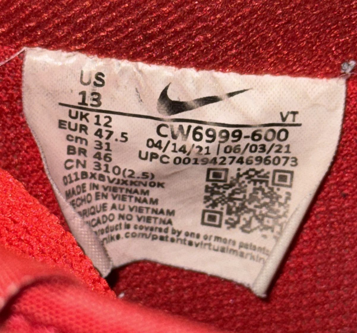 Nike Nike Air Force 1 Low 07 LV8 1 – Size 13 OG Box/Supreme Laces Size US 13 / EU 46 - 9 Thumbnail