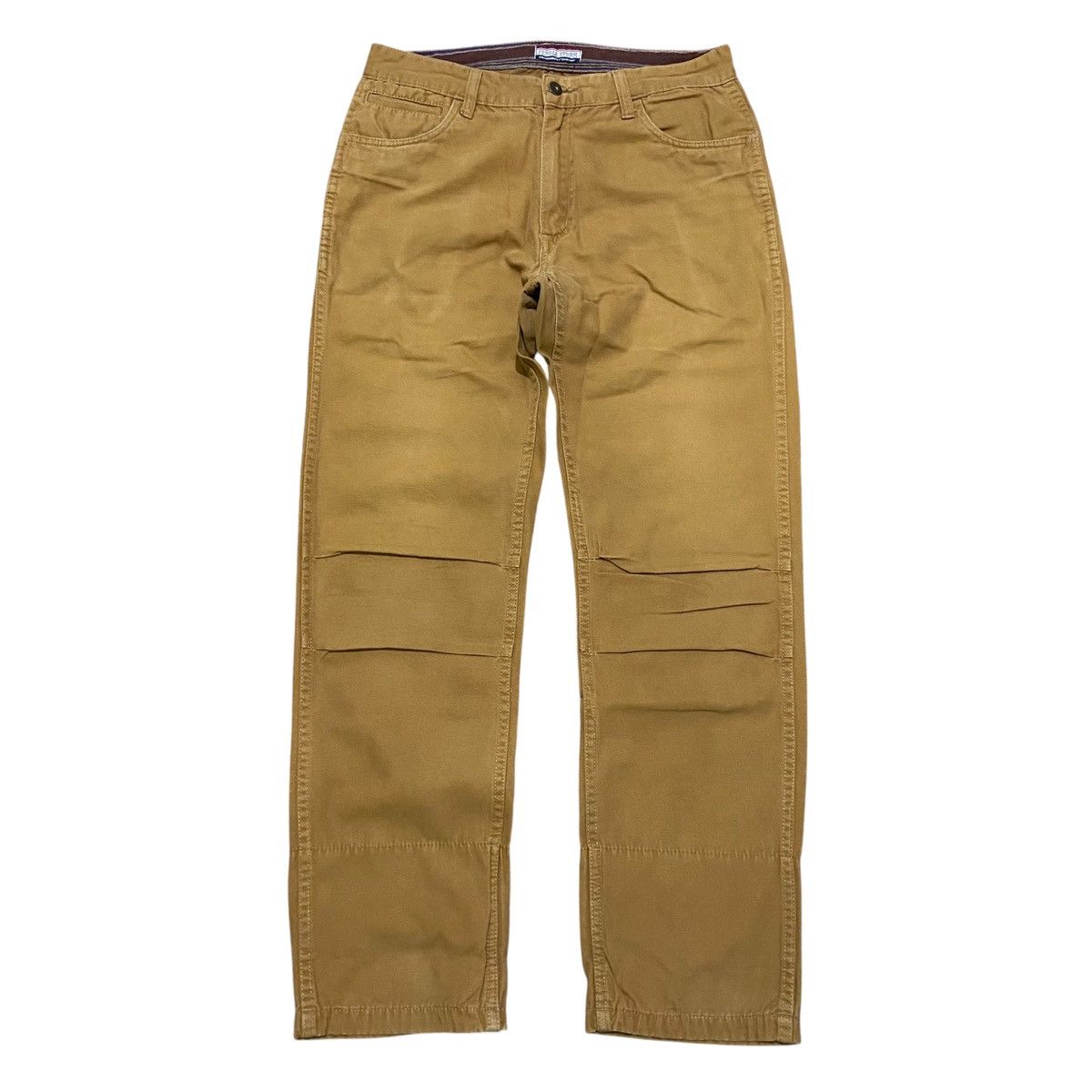 Japanese Brand Vtg Jungle Storm Blanked Lined Canvas Pants - Brown Size US 31 - 5 Thumbnail