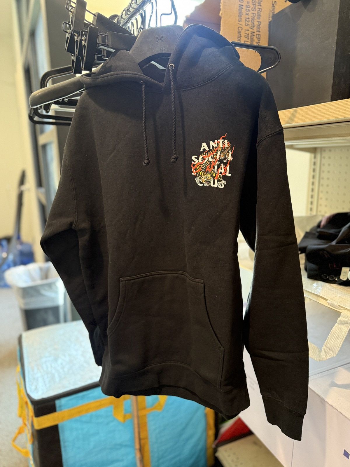 Anti Social Social Club Anti Social Social Club ASSC Tiger Blood Hoodie Blk size M Size US M / EU 48-50 / 2 - 1 Thumbnail