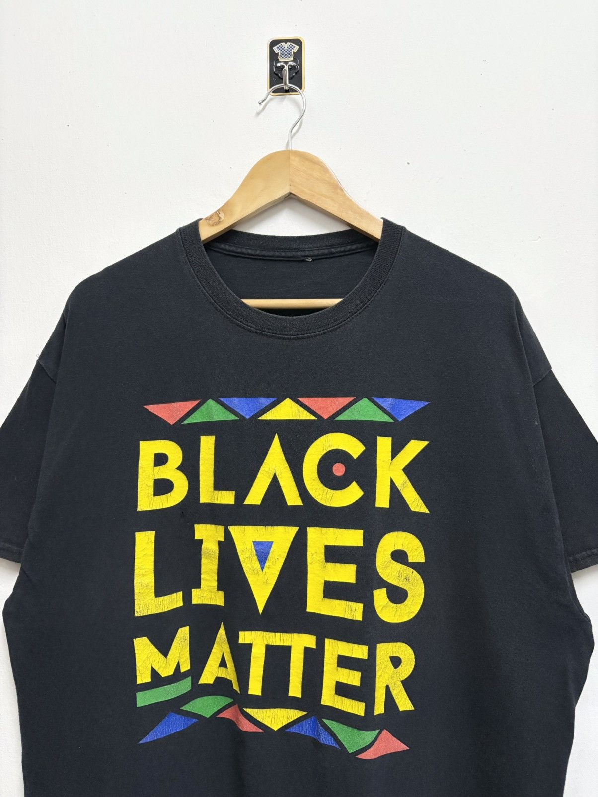 Vintage 2000's Black Lives Matter Malcolm X T-Shirt Size US XL / EU 56 / 4 - 3 Thumbnail