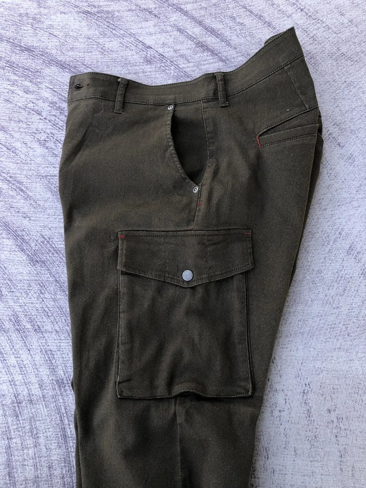 Other Cargo Olive Pipue de pique Multipocket Rare Pattern Size US 33 - 12 Thumbnail