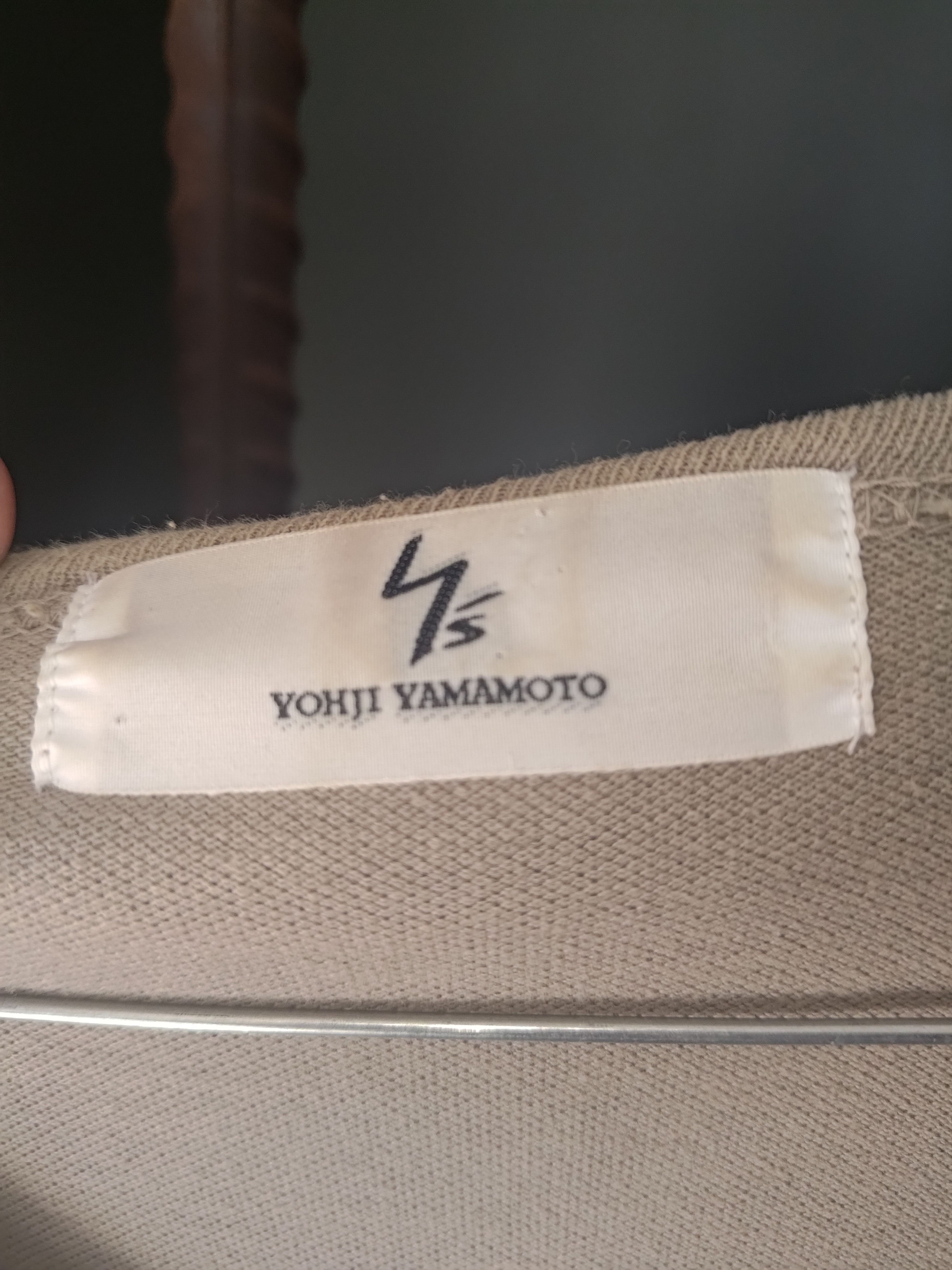 Yohji Yamamoto Yohji Yamamoto olive zip up cotton shirt Size US L / EU 52-54 / 3 - 5 Thumbnail