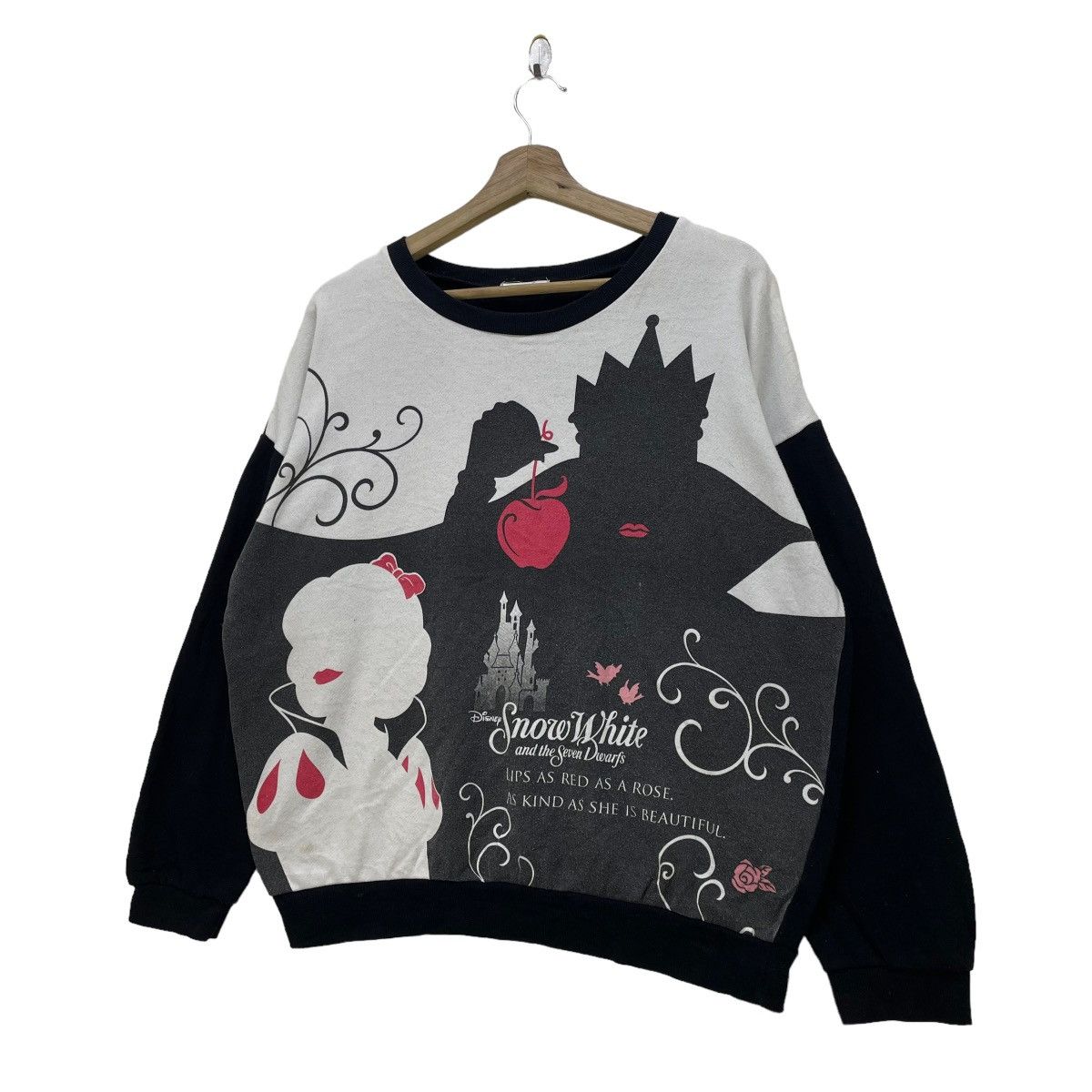 Cartoon Network × Disney Vintage Disney Snow White Sweatshirt Pull Over Size M / US 6-8 / IT 42-44 - 3 Thumbnail