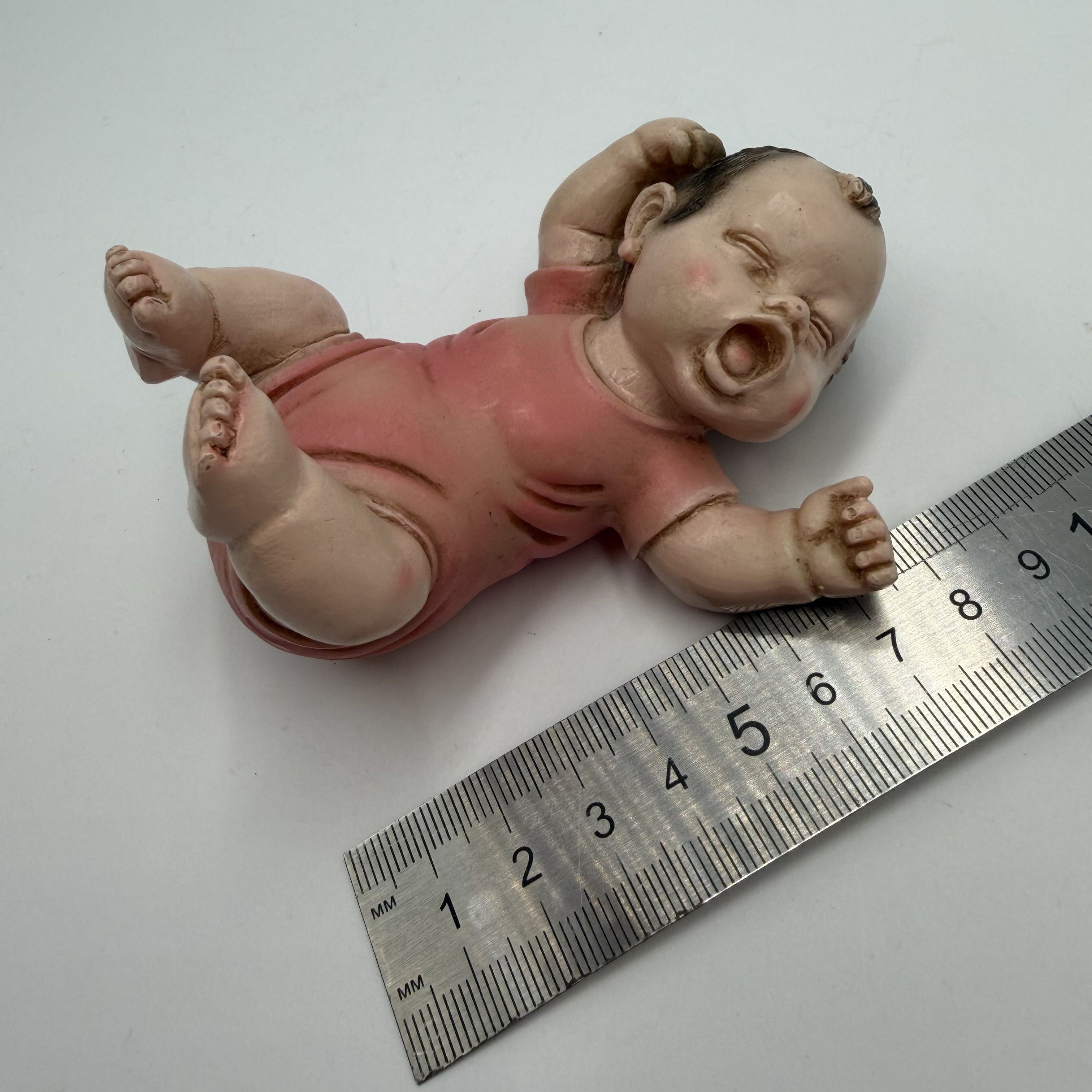 Vintage Vintage Baby Figurine A. Lucchesi Signed Hand Painted Size ONE SIZE - 2 Thumbnail