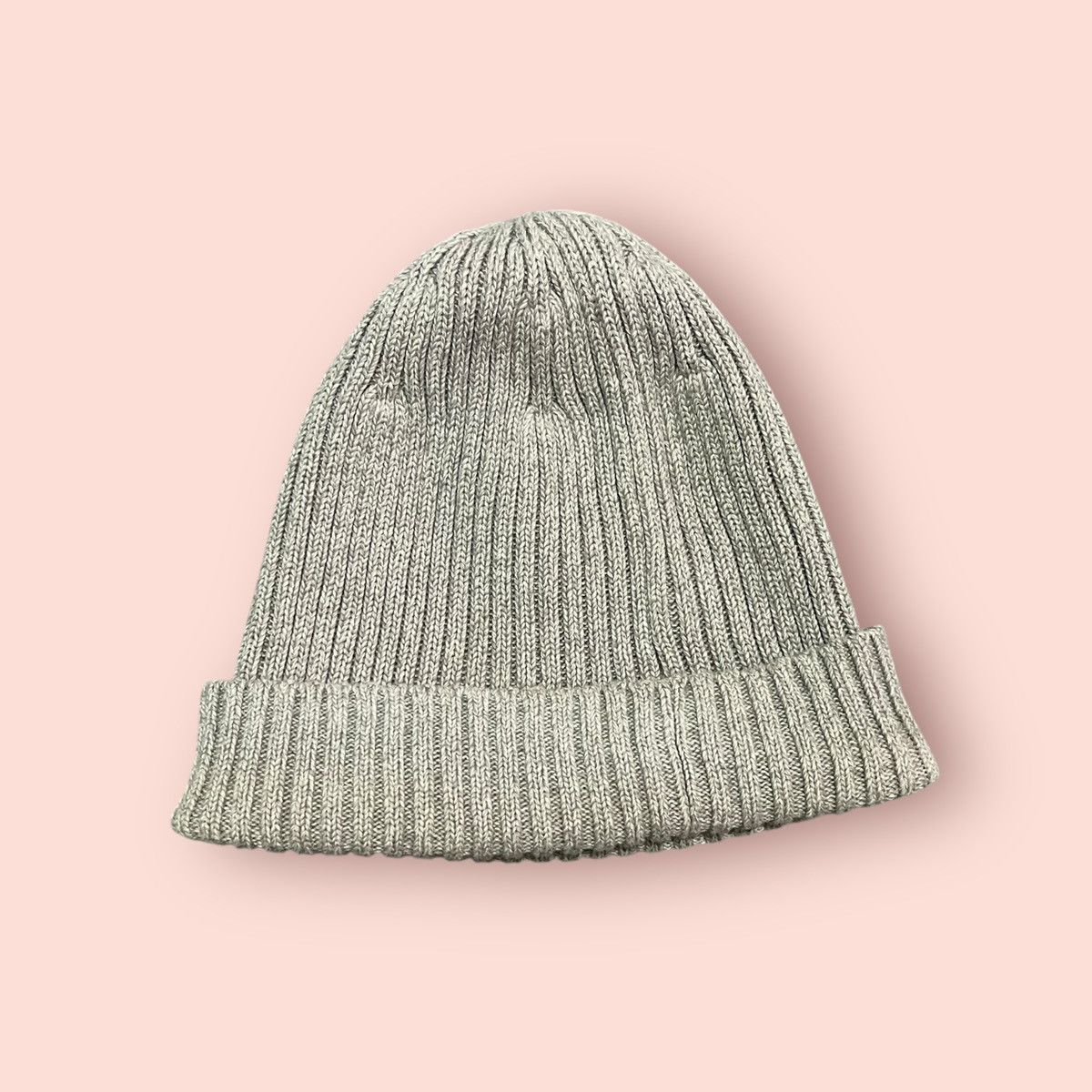Japanese Brand × Jun Takahashi × Uniqlo UNIQLO KNITTED CUFFED COTTON BEANIE Size ONE SIZE - 16 Thumbnail