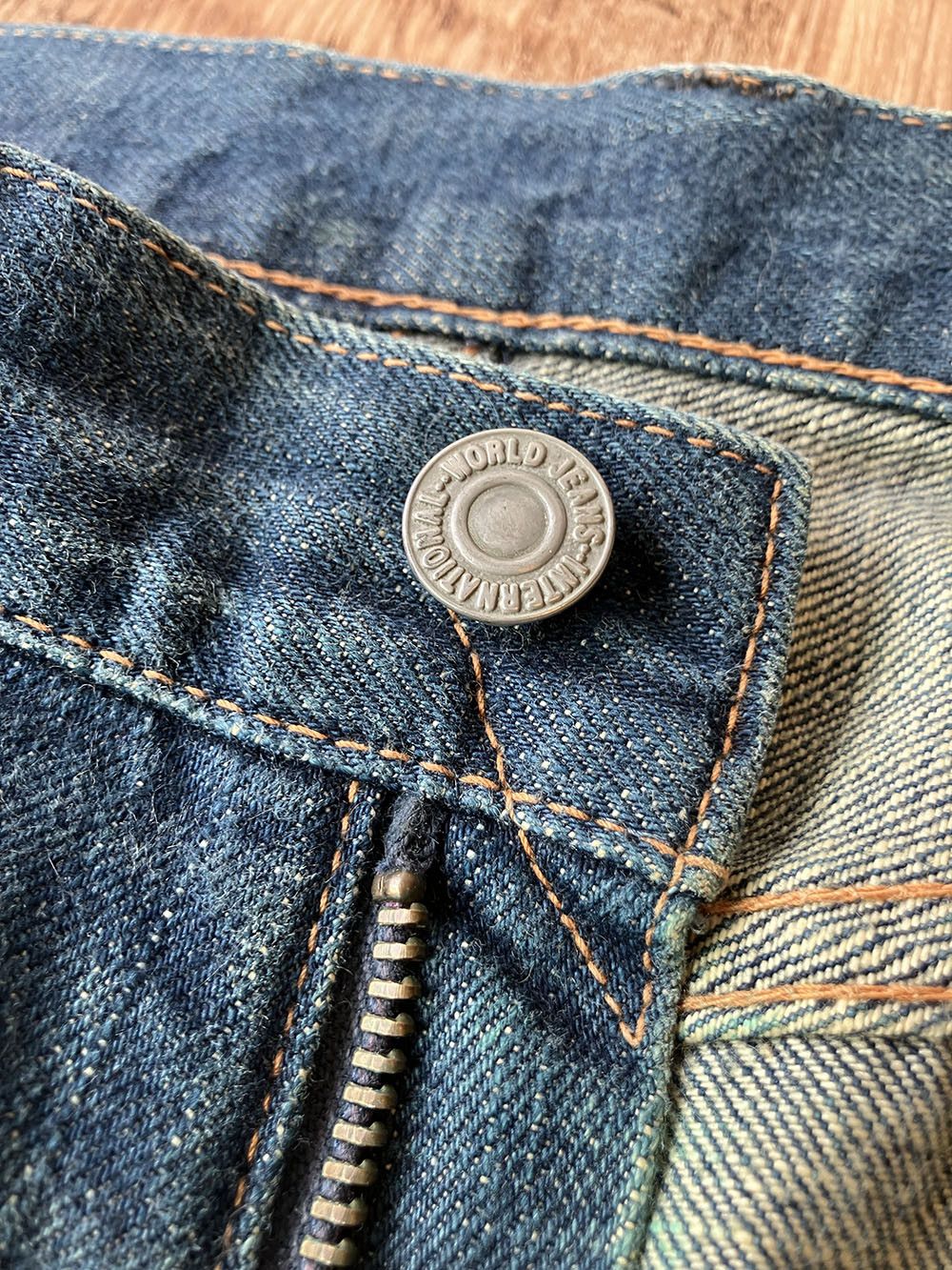 Japanese Brand JETT RINK JTX-1Z W33 x L34 Japanese Selvedge Jeans Size US 33 - 7 Thumbnail