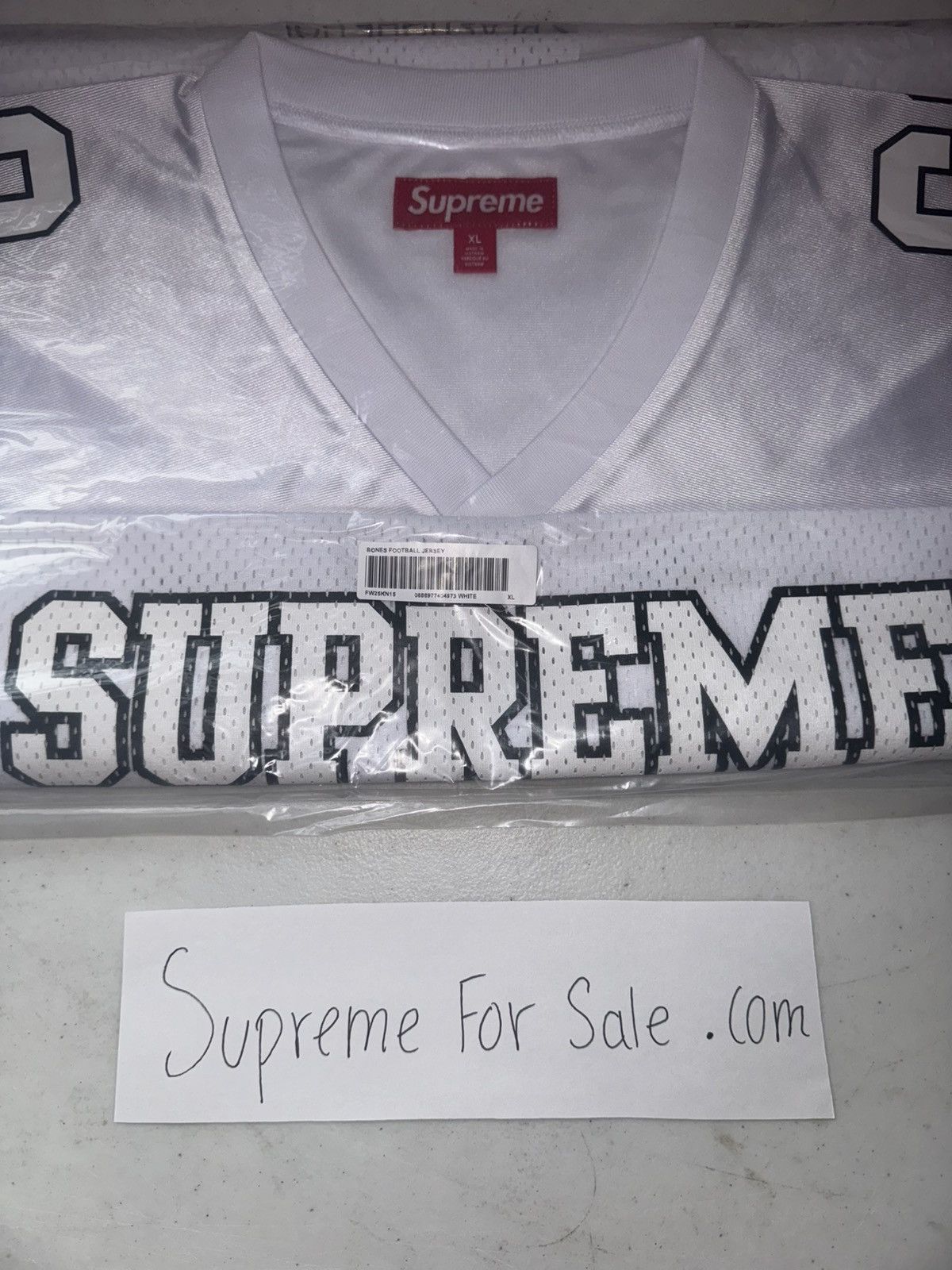 Supreme Supreme Bones Football Jersey Size US XL / EU 56 / 4 - 4 Thumbnail