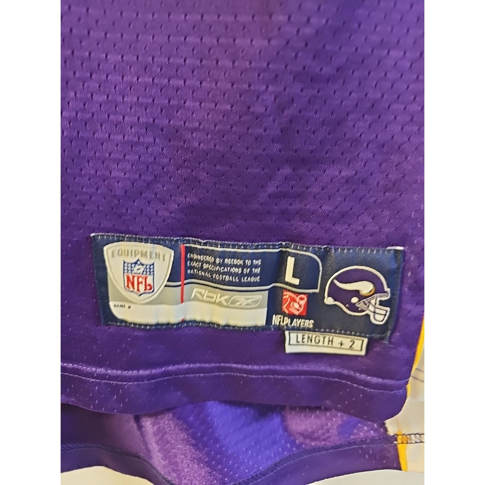 Reebok NFL Reebok Minnesota Vikings Darren Sharper #42 Jersey Sz L Size US L / EU 52-54 / 3 - 3 Thumbnail