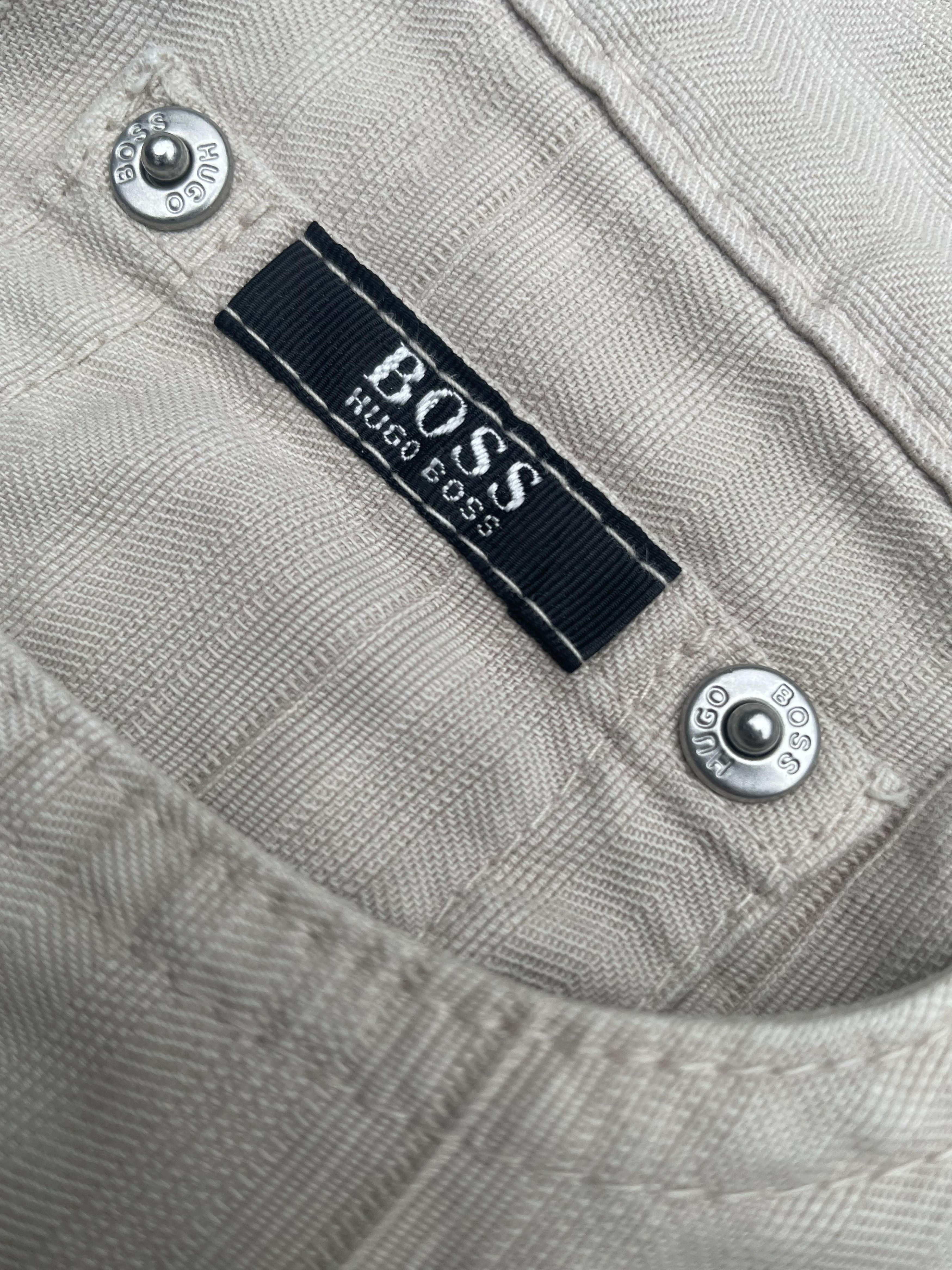 Hugo Boss Vintage Hugo Boss Herringbone Twill Denim Size US 33 - 8 Thumbnail