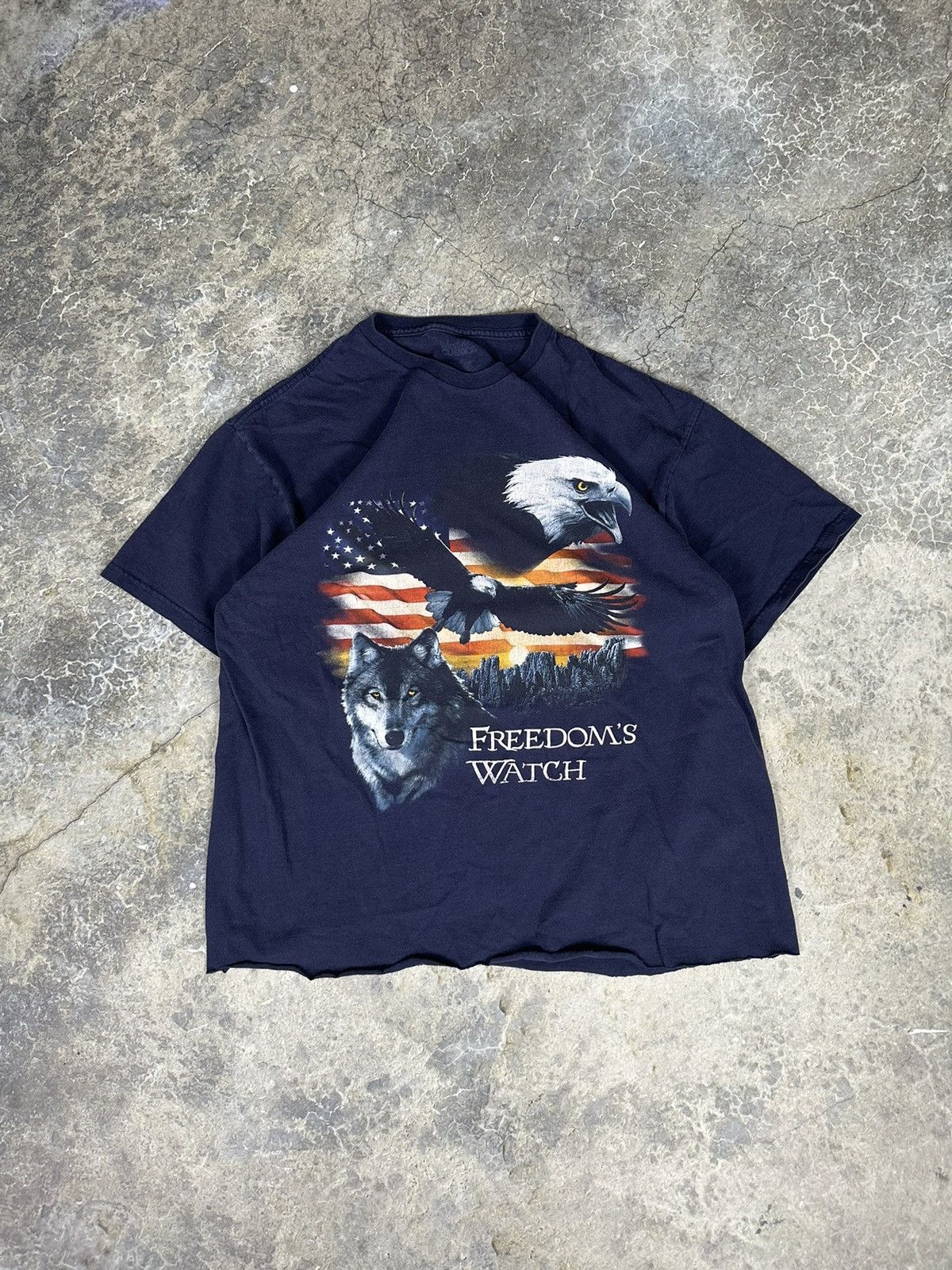 Vintage Vintage America Freedom Tee Size US L / EU 52-54 / 3 - 1 Thumbnail