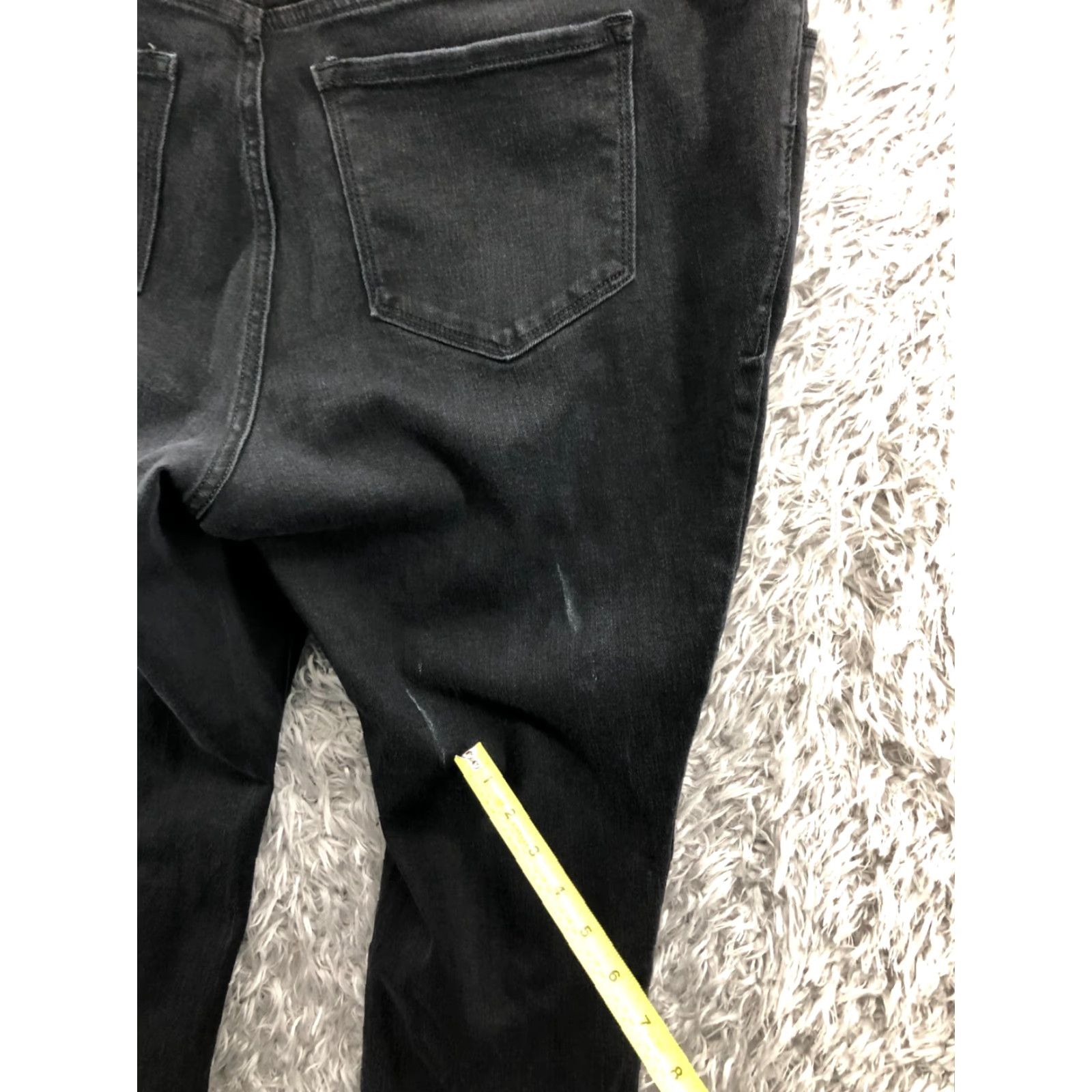 Old Navy Old Navy Jeans Womens Plus Size 20 High Rise Super Skinny Dark Wash Black Size 42" / US 20 - 7 Thumbnail