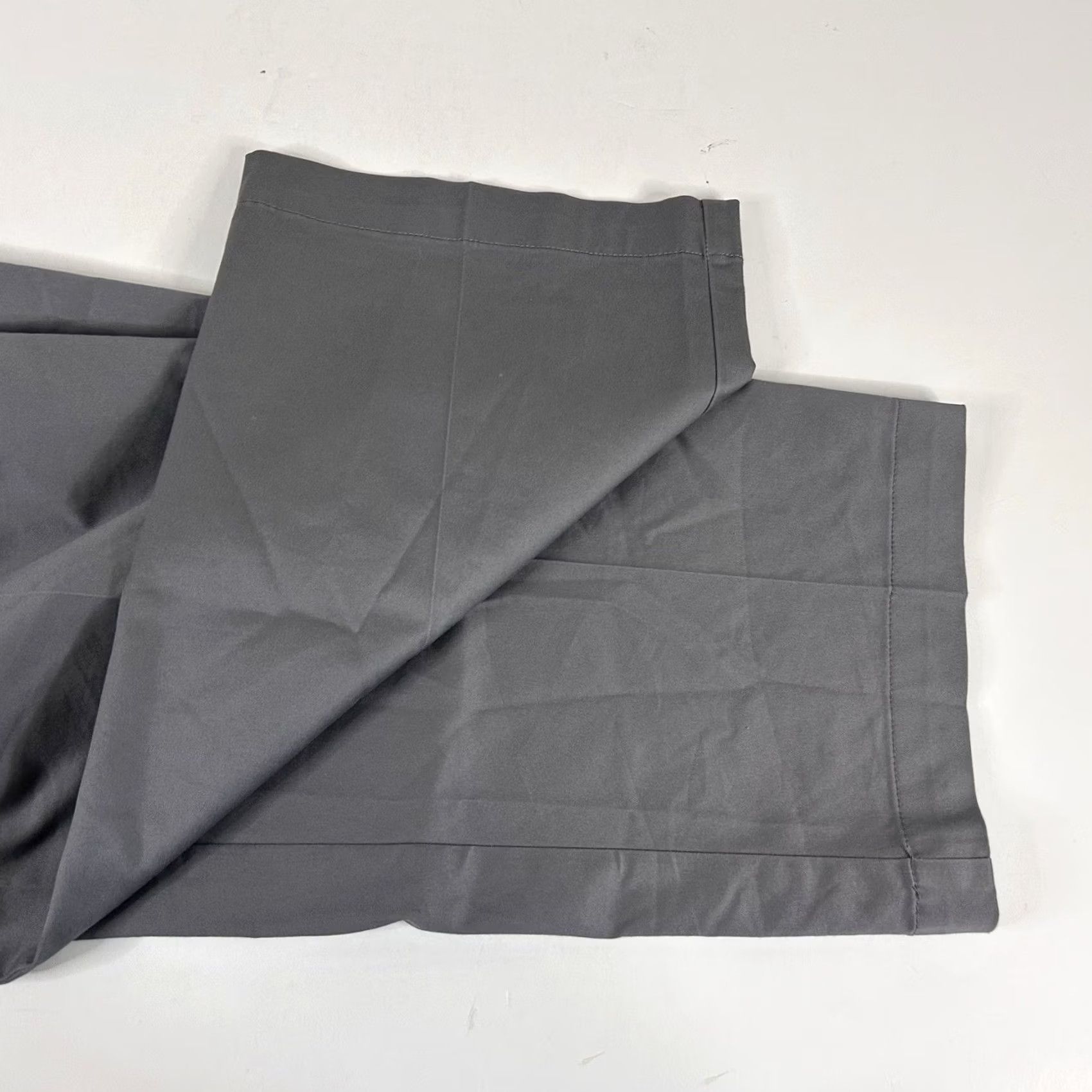 Vintage Oak Hill Pants Gray Cotton Blend Flat Front Straight Fit 48x30 Mens Regular Keywords: Dress Pants Casual 30 Inseam Mens Size US 32 / EU 48 - 6 Thumbnail