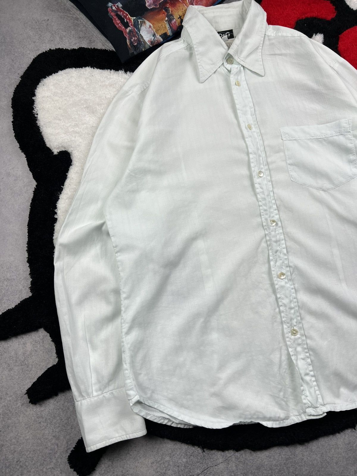 Dolce & Gabbana Vintage Luxury Dolce&Gabbana Button Up Old Money Y2K Shirt Size US L / EU 52-54 / 3 - 2 Thumbnail