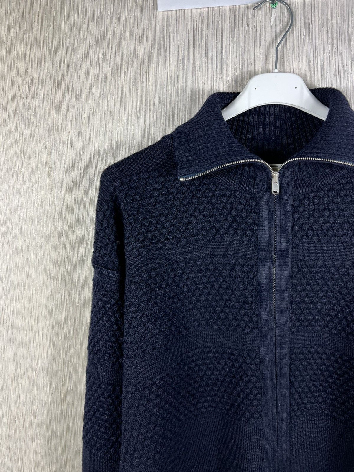 S.N.S. Herning Vintage S.N.S. Herning fisherman knit wool cardigan sweater Size US XXL / EU 58 / 5 - 5 Thumbnail