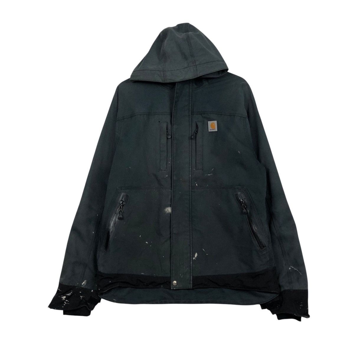 Carhartt 📌Vintage Chore Worker Jacket Carhartt Zipper Detroit Size US M / EU 48-50 / 2 - 2 Thumbnail