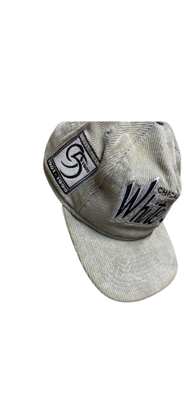 New Era Vintage Chicago White Sox Beige Corduroy Snapback Size ONE SIZE - 2 Thumbnail