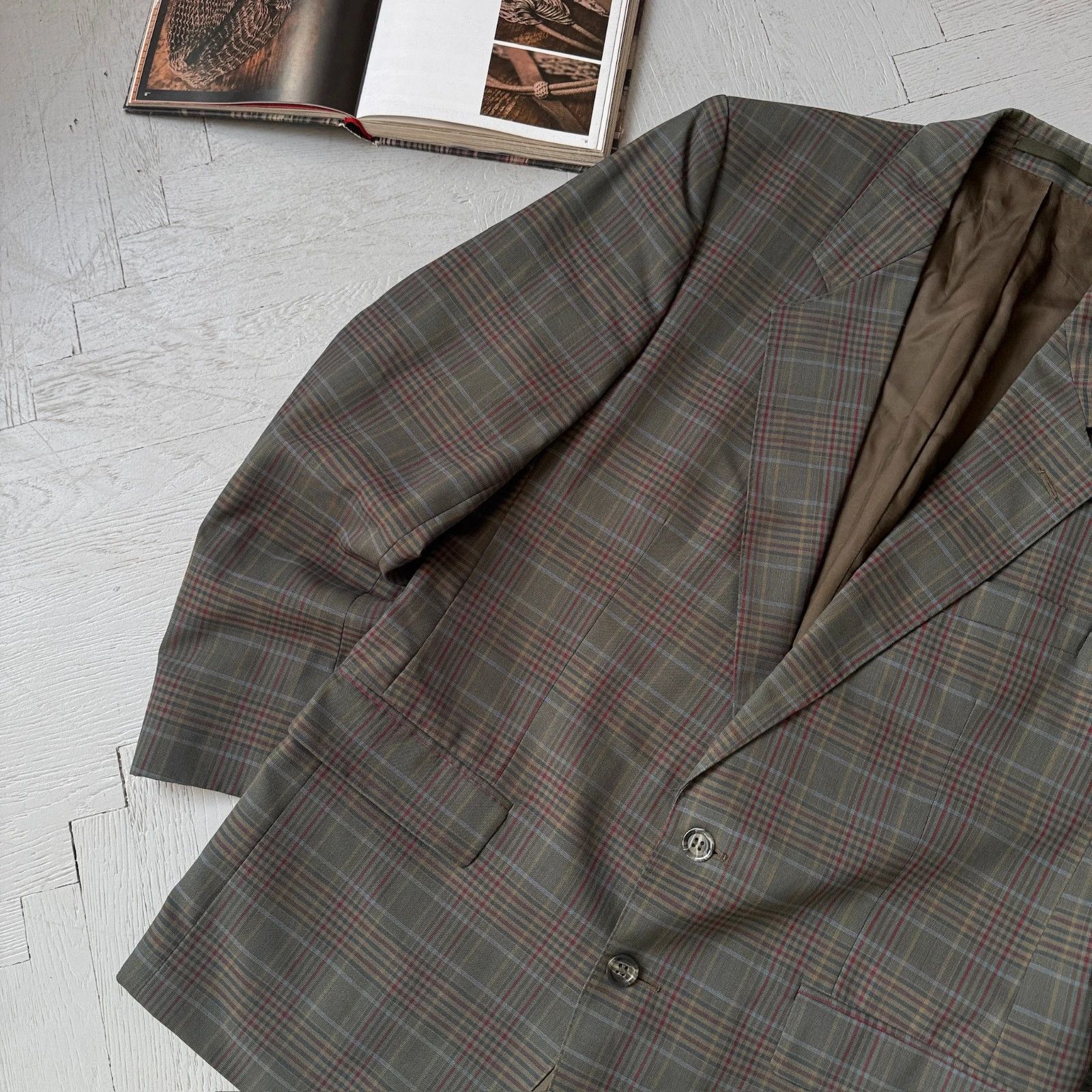 Yves Saint Laurent Vintage Yves Saint Laurent Classic Blazer Jacket Elegant Size 52R - 2 Thumbnail