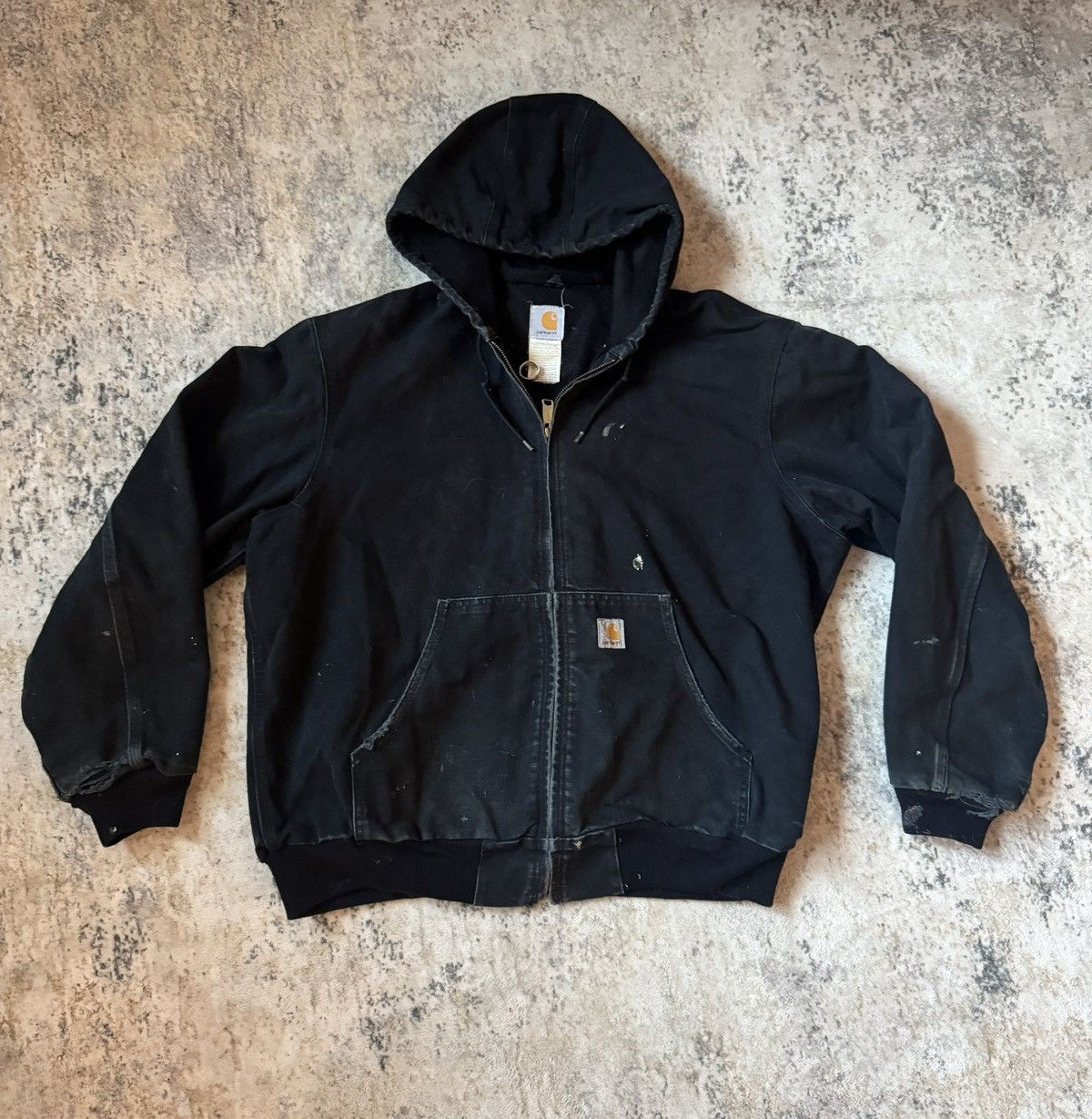 Carhartt Carhartt J130 Active Jacket Paint Splatter Faded/Thrashed Size US XL / EU 56 / 4 - 1 Thumbnail