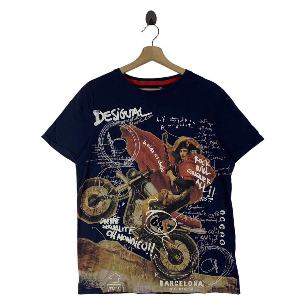 Desigual × Japanese Brand DESIGUAL overprinted japanesebrand tee Size US L / EU 52-54 / 3 - 1 Thumbnail