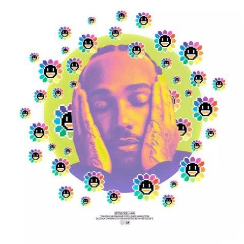 Takashi Murakami Takashi Murakami Lewis Hamilton Bloom Tee White Large Size US L / EU 52-54 / 3 - 2 Thumbnail