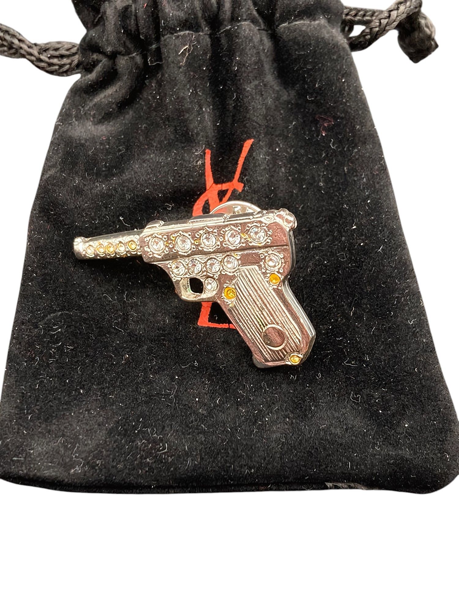 Yves Saint Laurent VINTAGE GUN PIN Size ONE SIZE - 1 Thumbnail