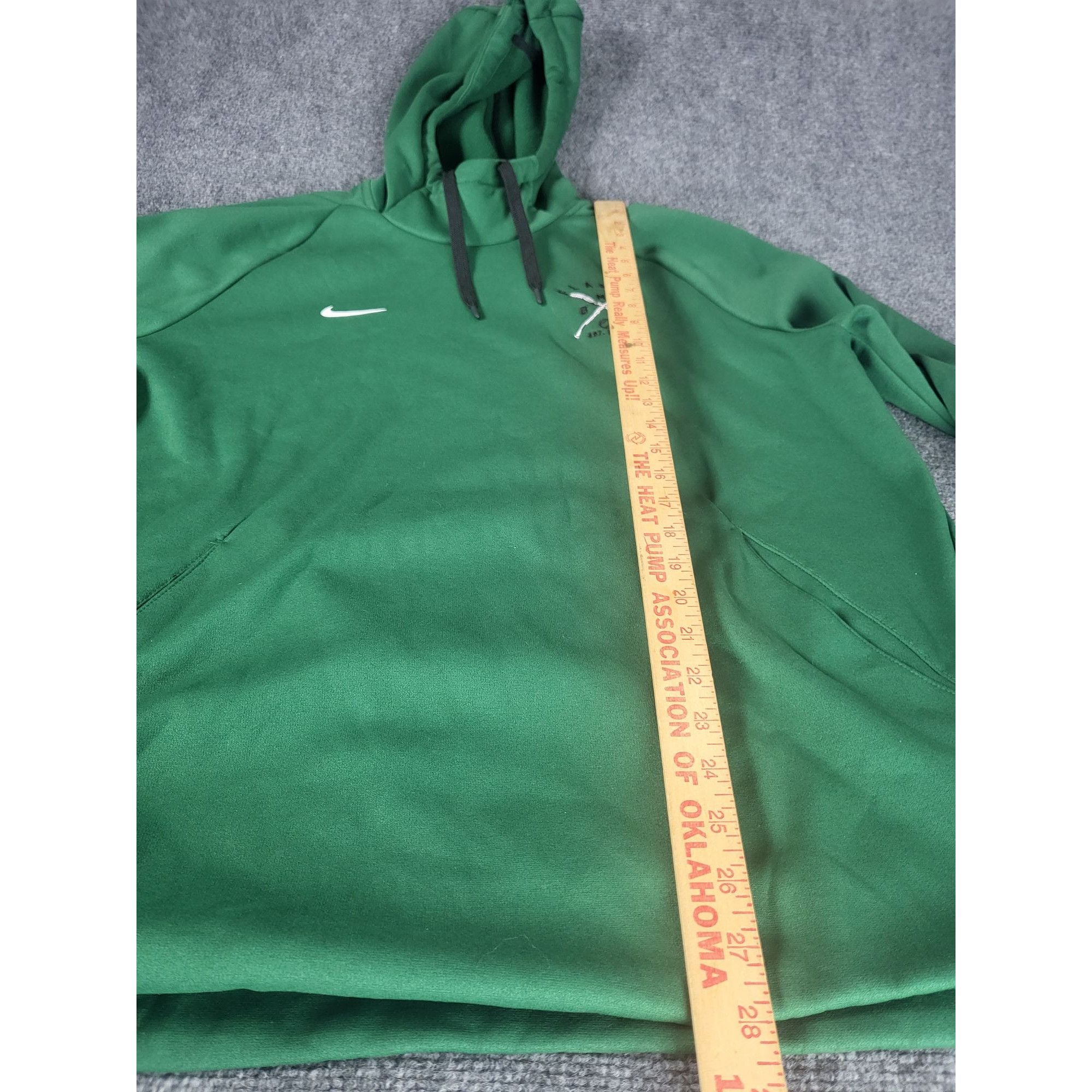 Nike Nike Flames GMS Baseball Hoodie Men Sz XL Green Embroidered Size US XL / EU 56 / 4 - 3 Thumbnail