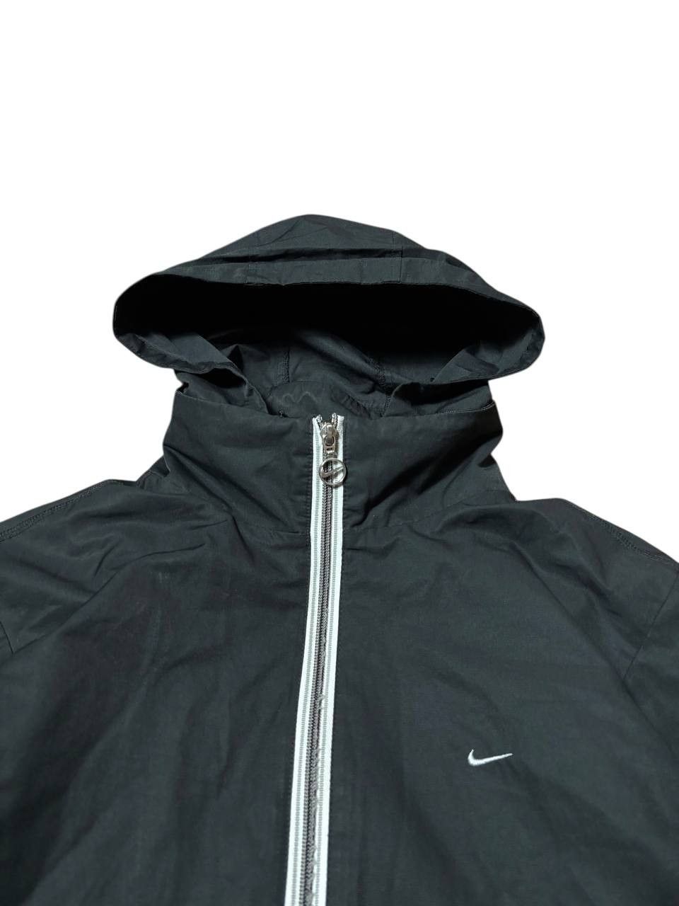 Nike Vintage 90's Nike Drill Nylon Hood Light Jacket Size US S / EU 44-46 / 1 - 10 Thumbnail