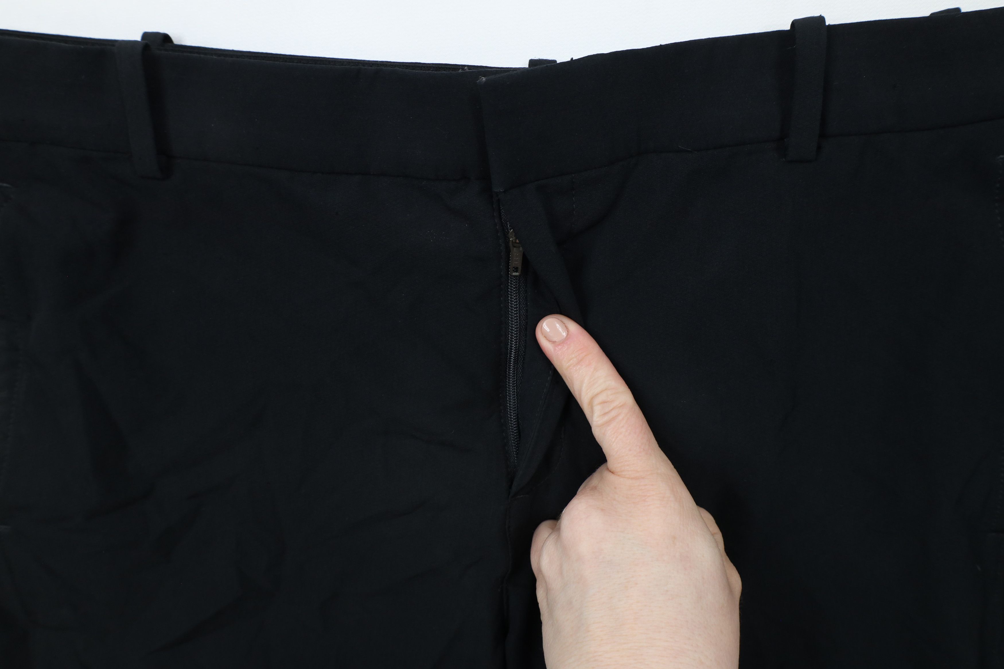 Nike × Vintage Nike Dri-Fit Flat Front Tech Golfing Golf Chino Shorts Black Size US 32 / EU 48 - 6 Thumbnail