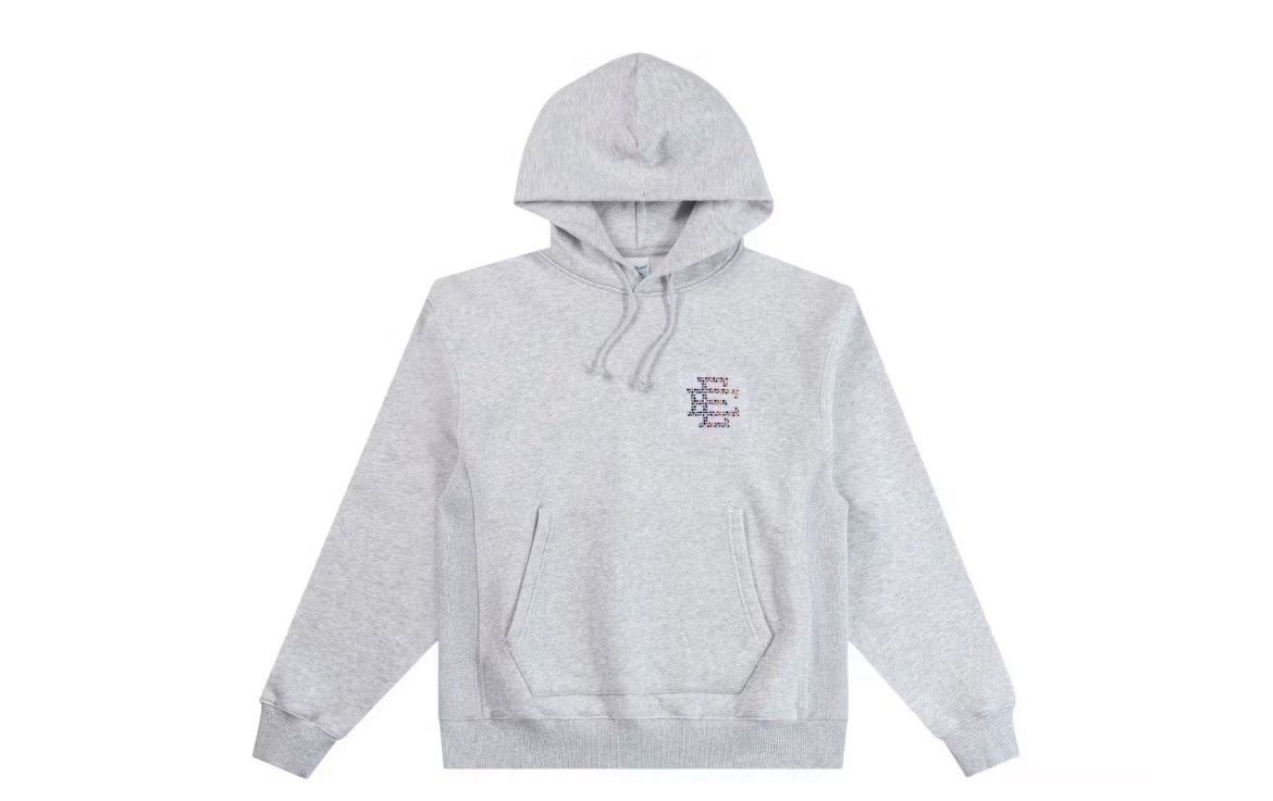 Eric Emanuel Eric Emanuel grey Swarovski crystals sweatshirt hoodie XL Size US XL / EU 56 / 4 - 1 Thumbnail